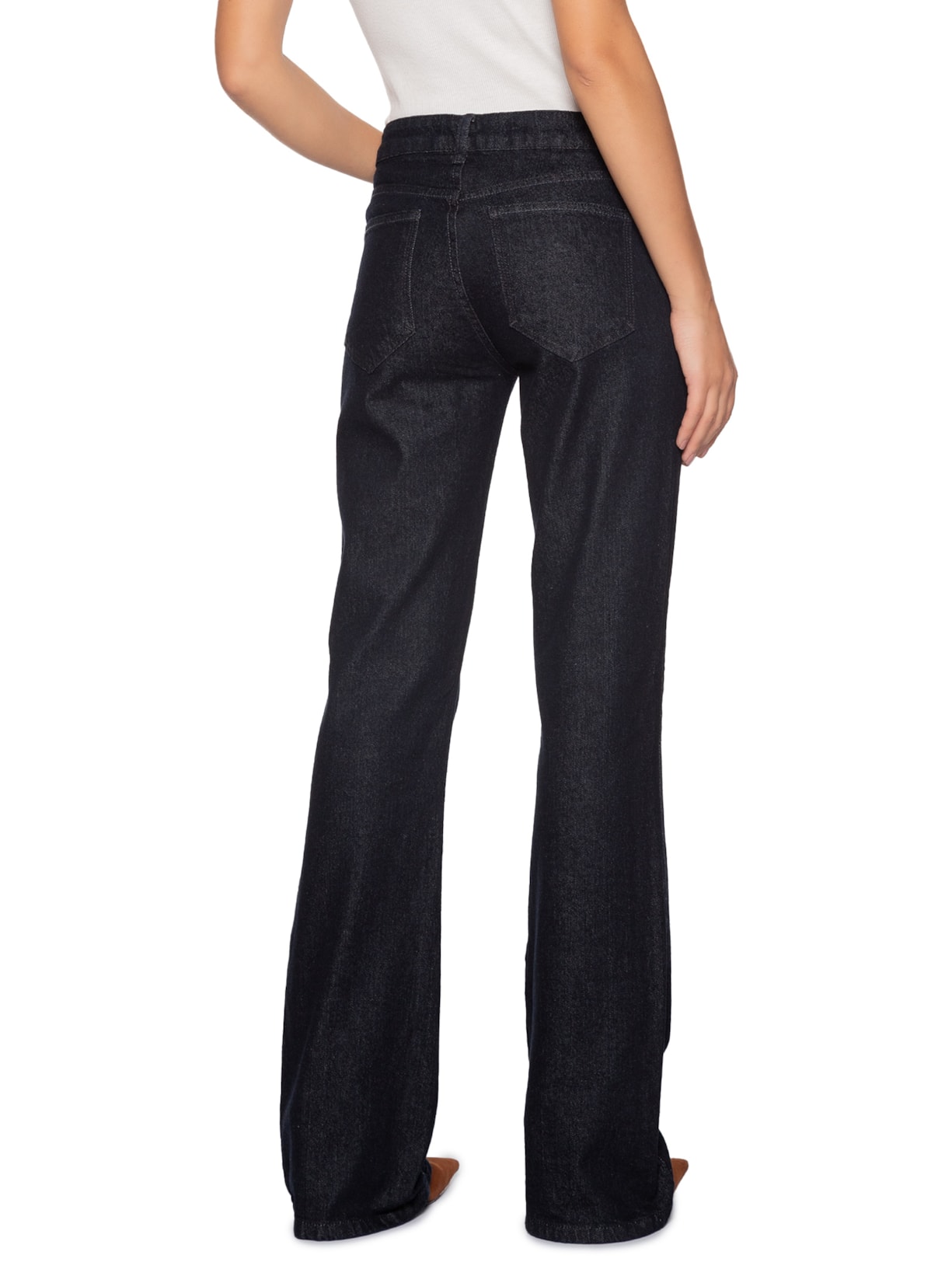 Calça Jeans Feminina Boot Cut Azul Forum