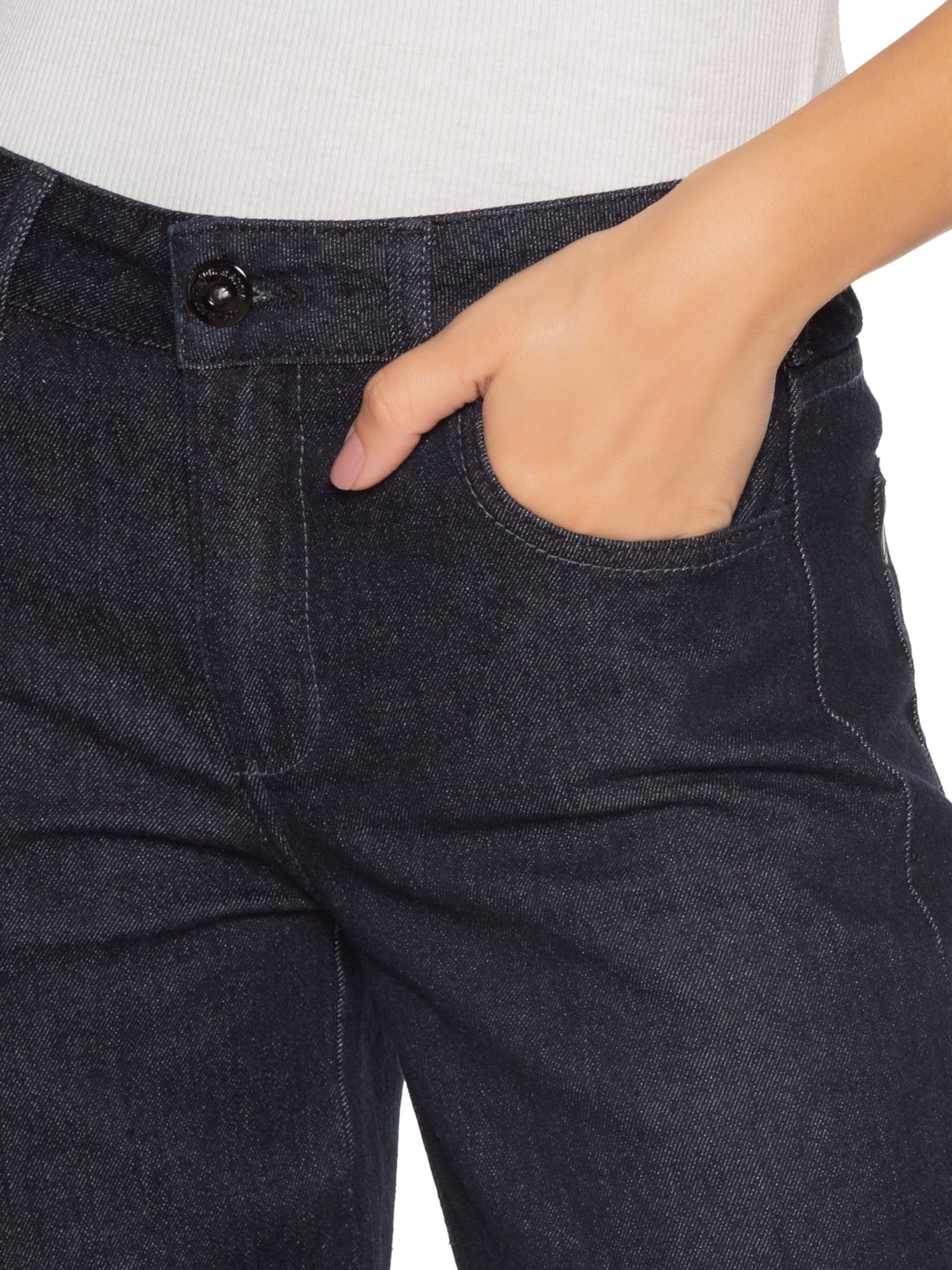 Calça Jeans Feminina Boot Cut Azul Forum