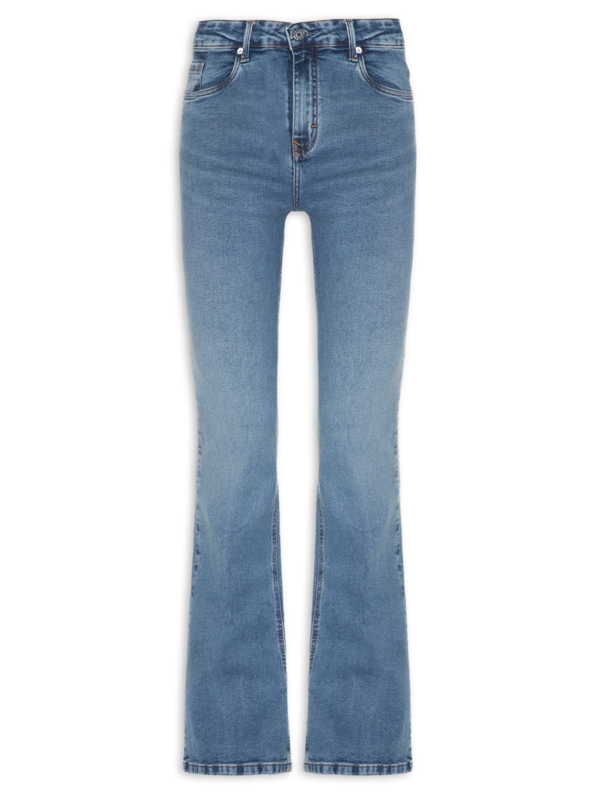 Calça Jeans Feminina Boot Nova York Midi Basic  – Azul Animale Jeans