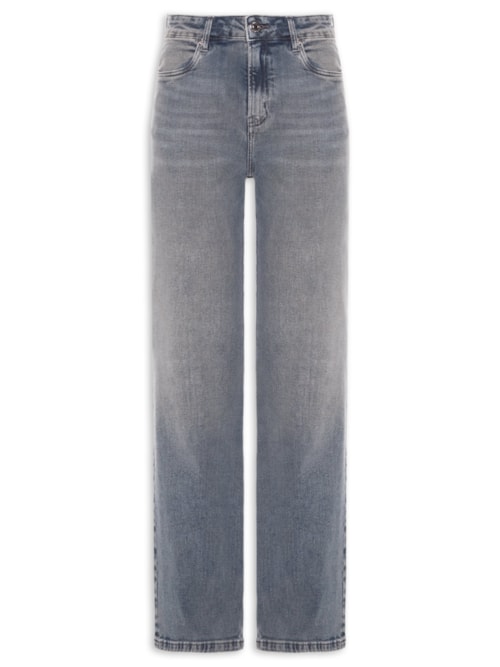 Calça Jeans Feminina Boot Vintage New Basic - Azul