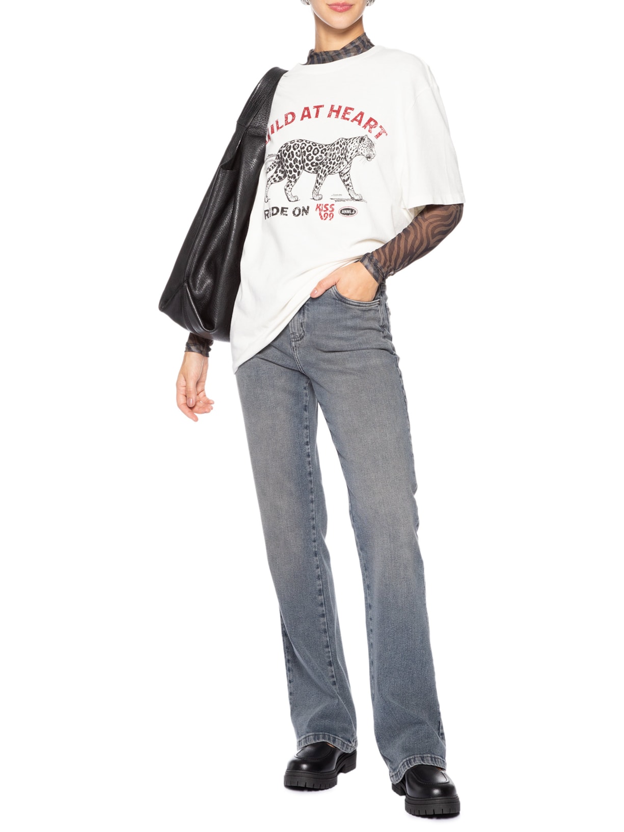 Calça Jeans Feminina Boot Vintage New Basic - Azul by ANIMALE JEANS