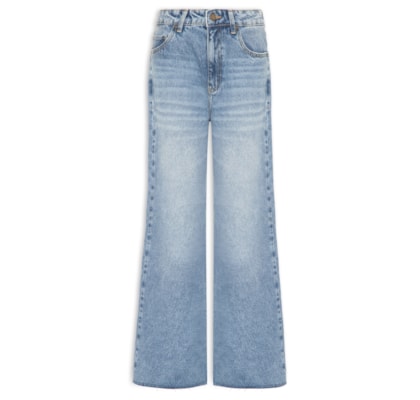 Calça Jeans Feminina Boyfriend Vintage - Azul