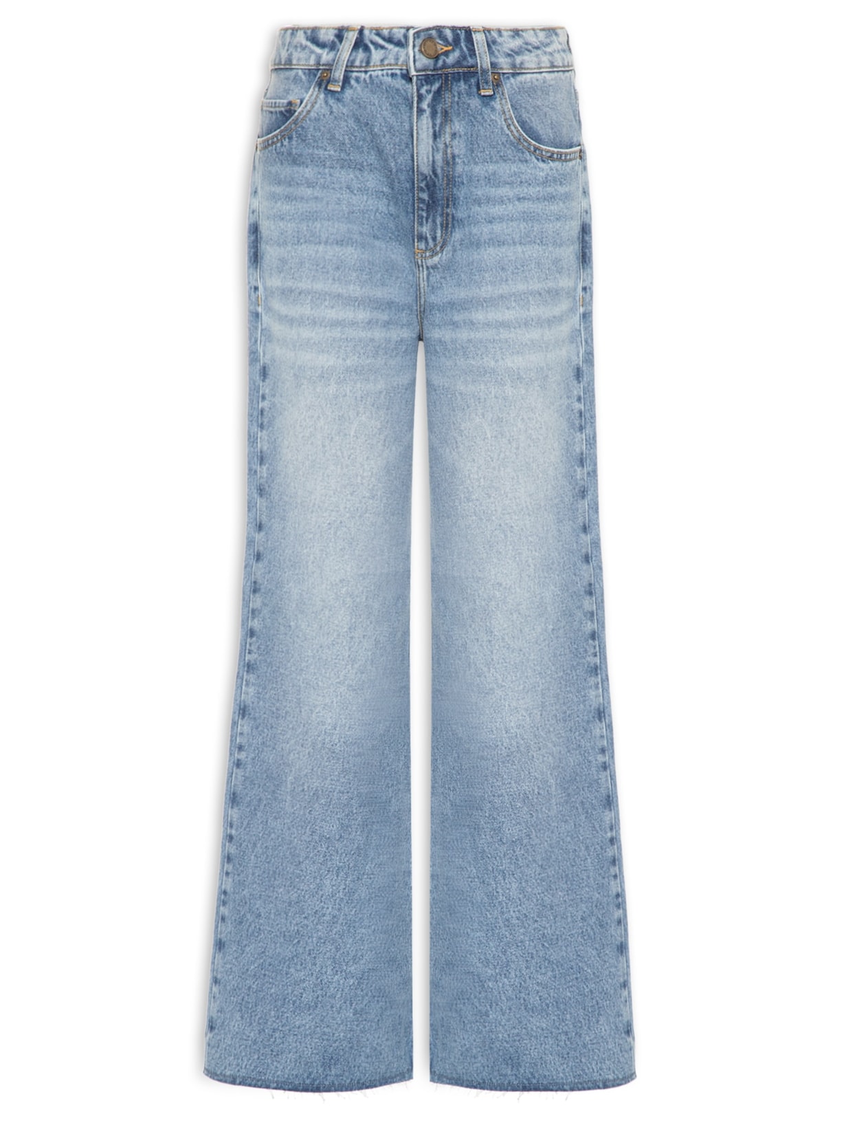 Calça Jeans Feminina Boyfriend Vintage - Azul