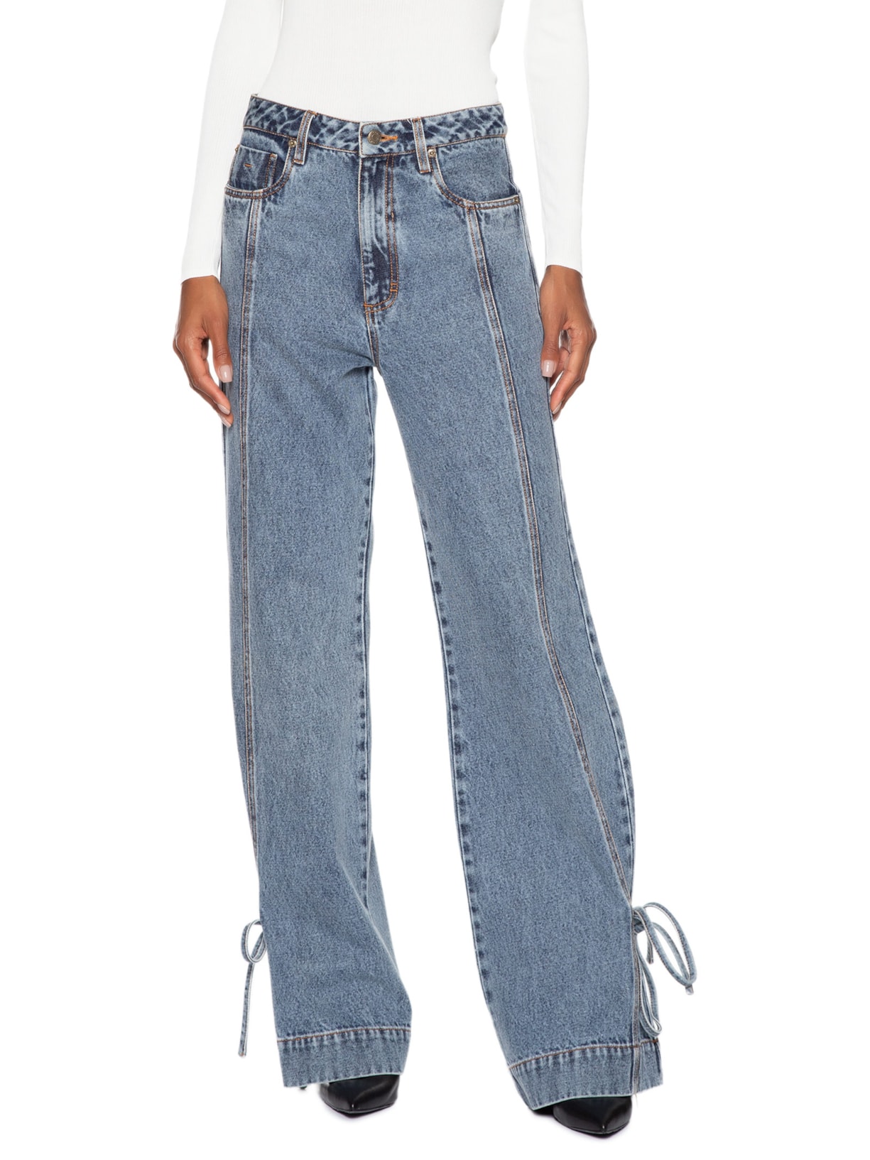 Calça Jeans Feminina Camden Callie Azul Nk