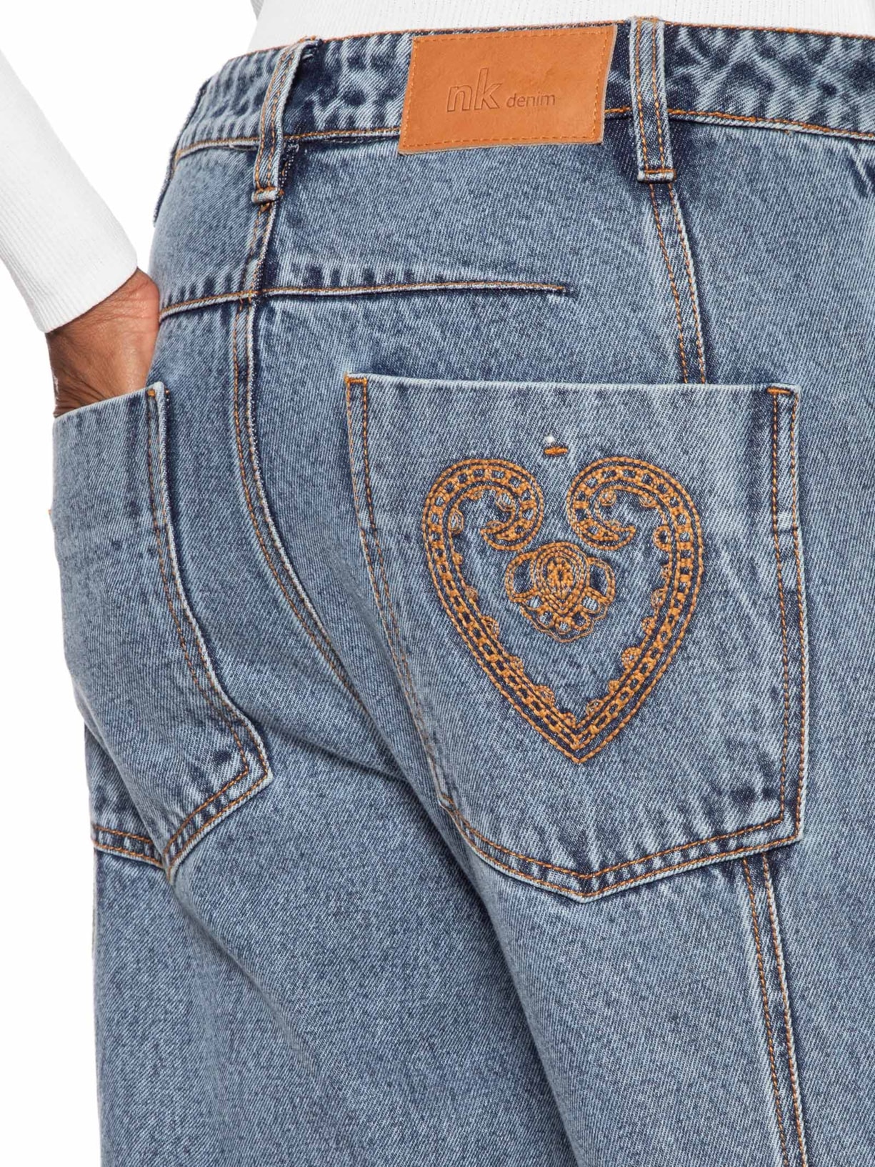 Calça Jeans Feminina Camden Callie Azul Nk