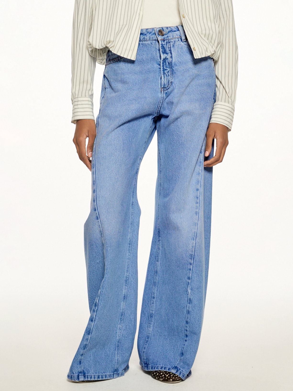 Calça Jeans Feminina Carmen V27 – Azul Mixed