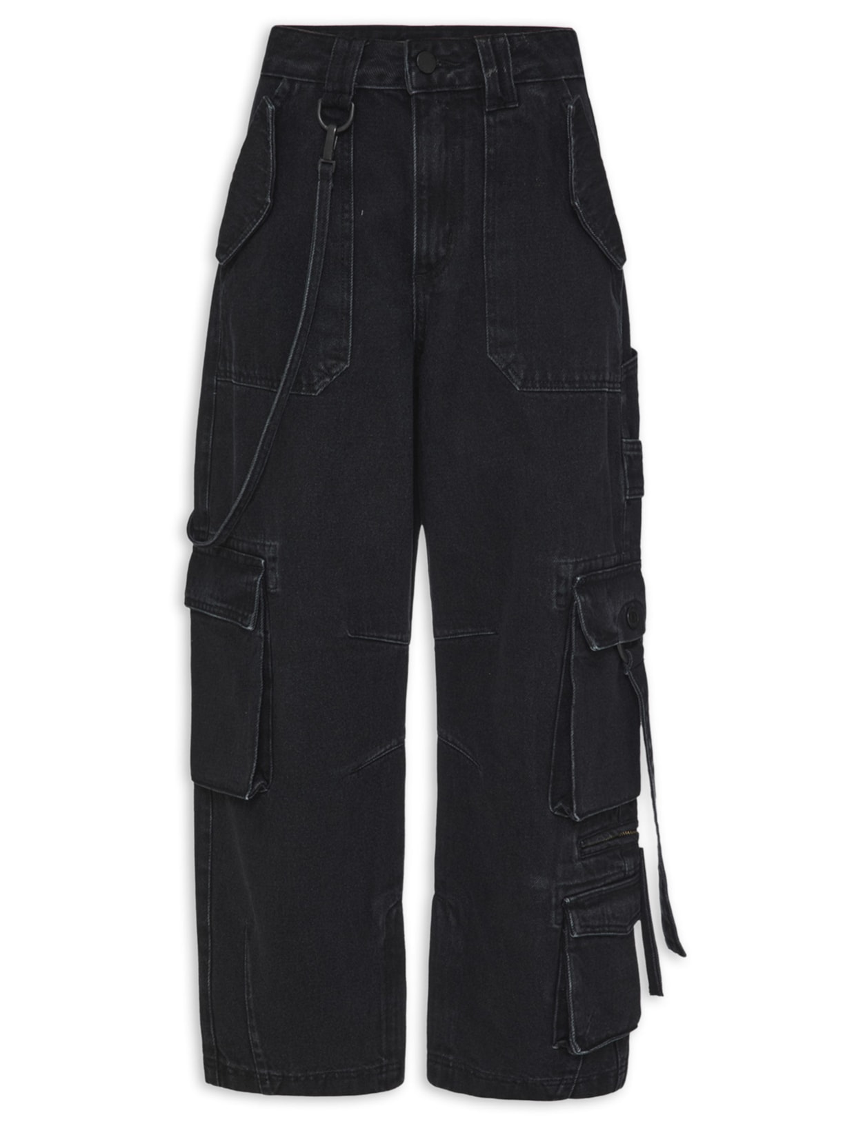 Calça Jeans Feminina Carol V27 Preto Mixed