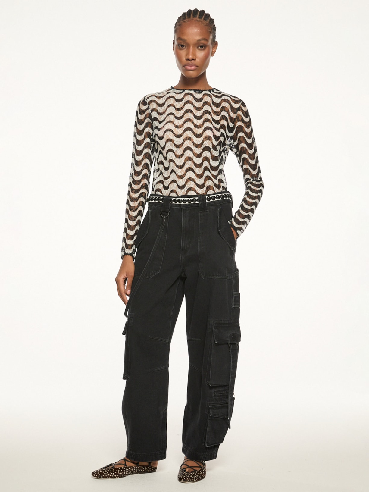 Calça Jeans Feminina Carol V27 Preto Mixed