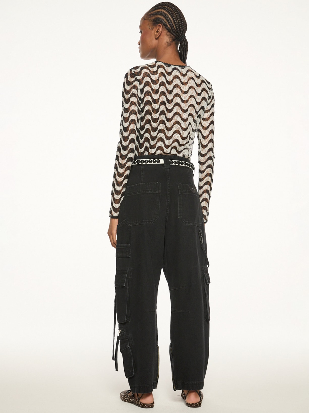 Calça Jeans Feminina Carol V27 Preto Mixed