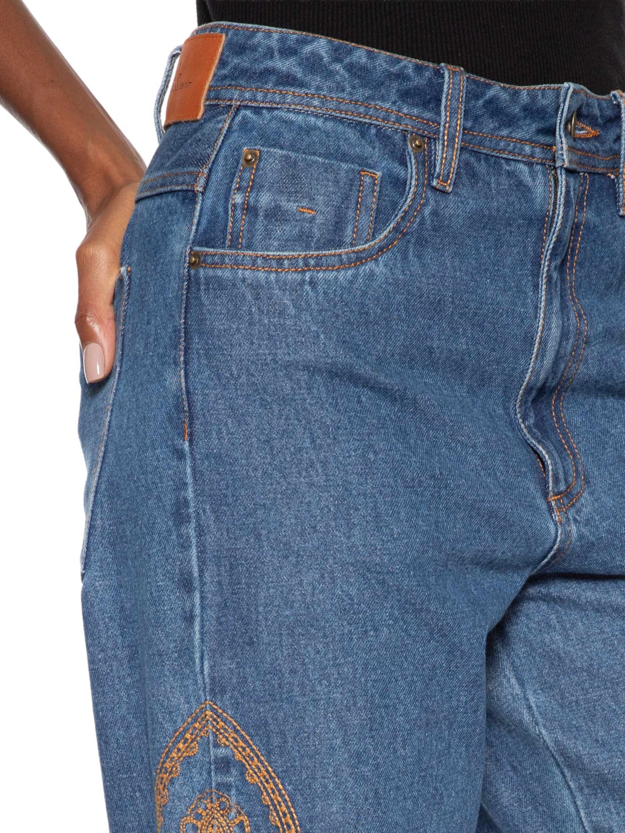 Calça Jeans Feminina Carter Azul Nk