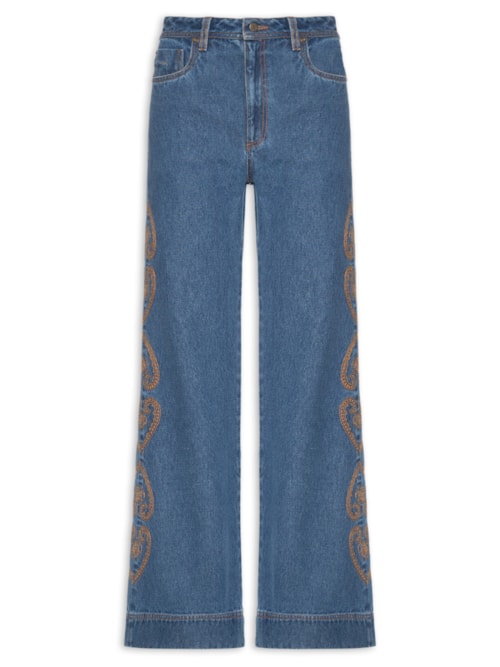 Calça Jeans Feminina Carter - Azul
