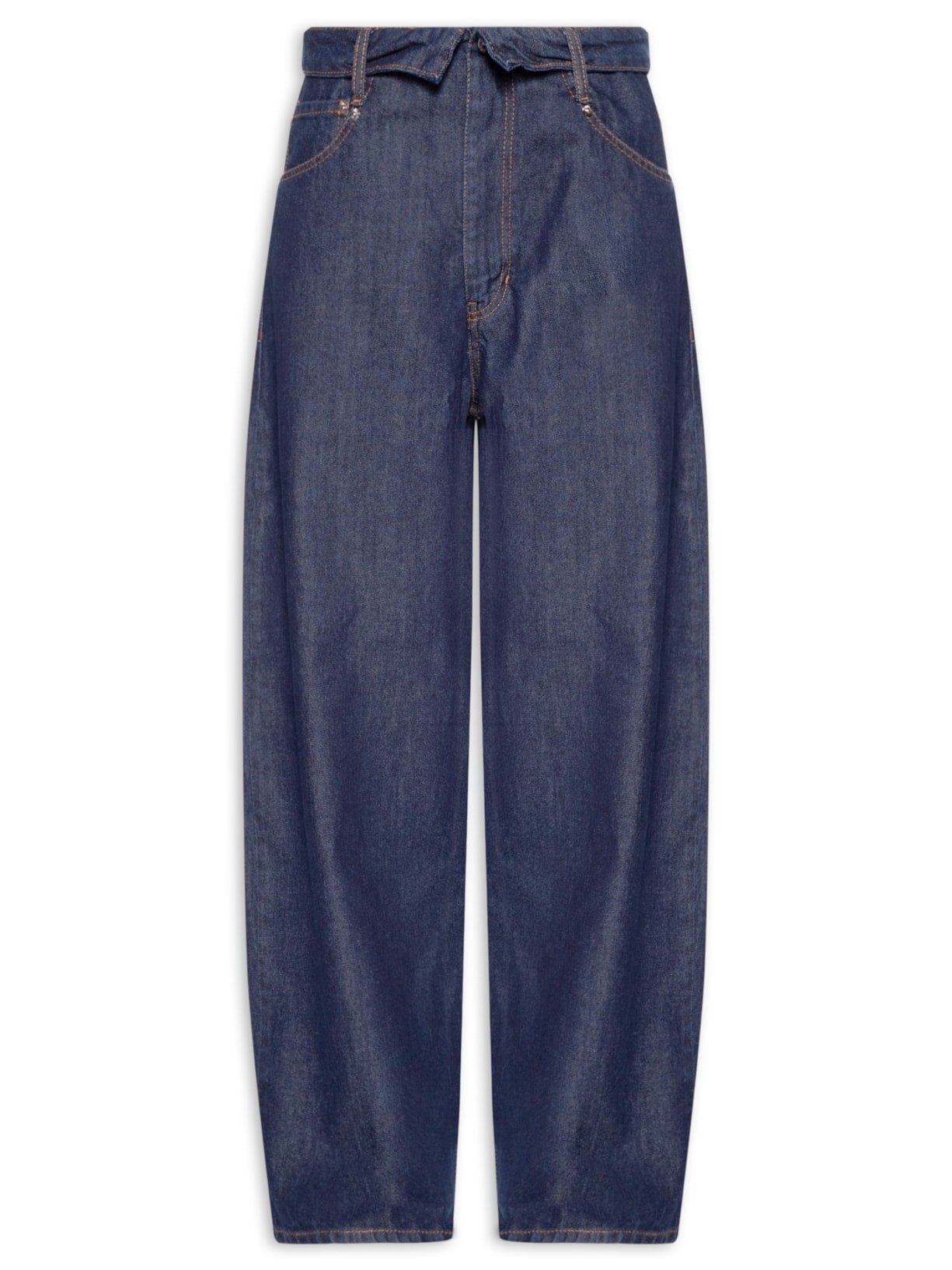 Calça Jeans Feminina Cós Duplo Raw Azul Animale