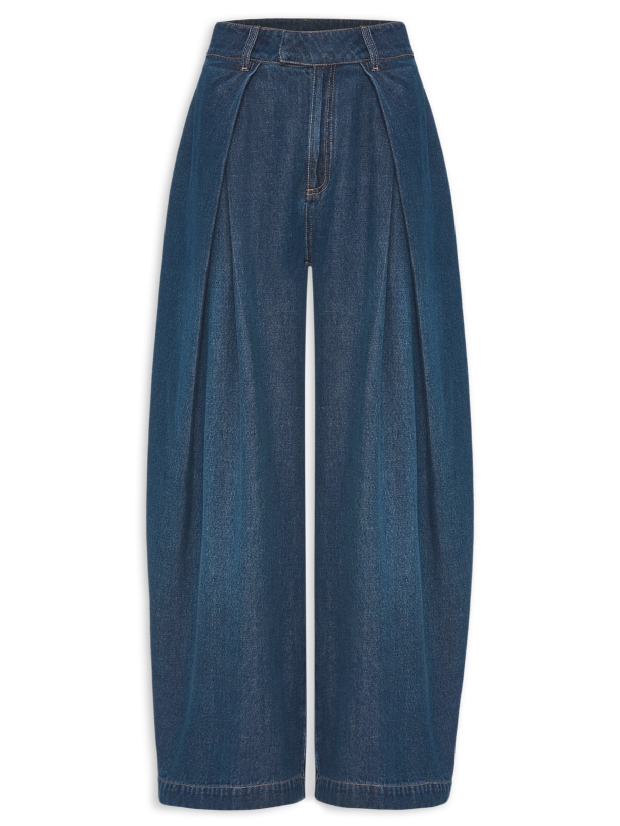 Calça Jeans Feminina Fold V27 Azul Mixed