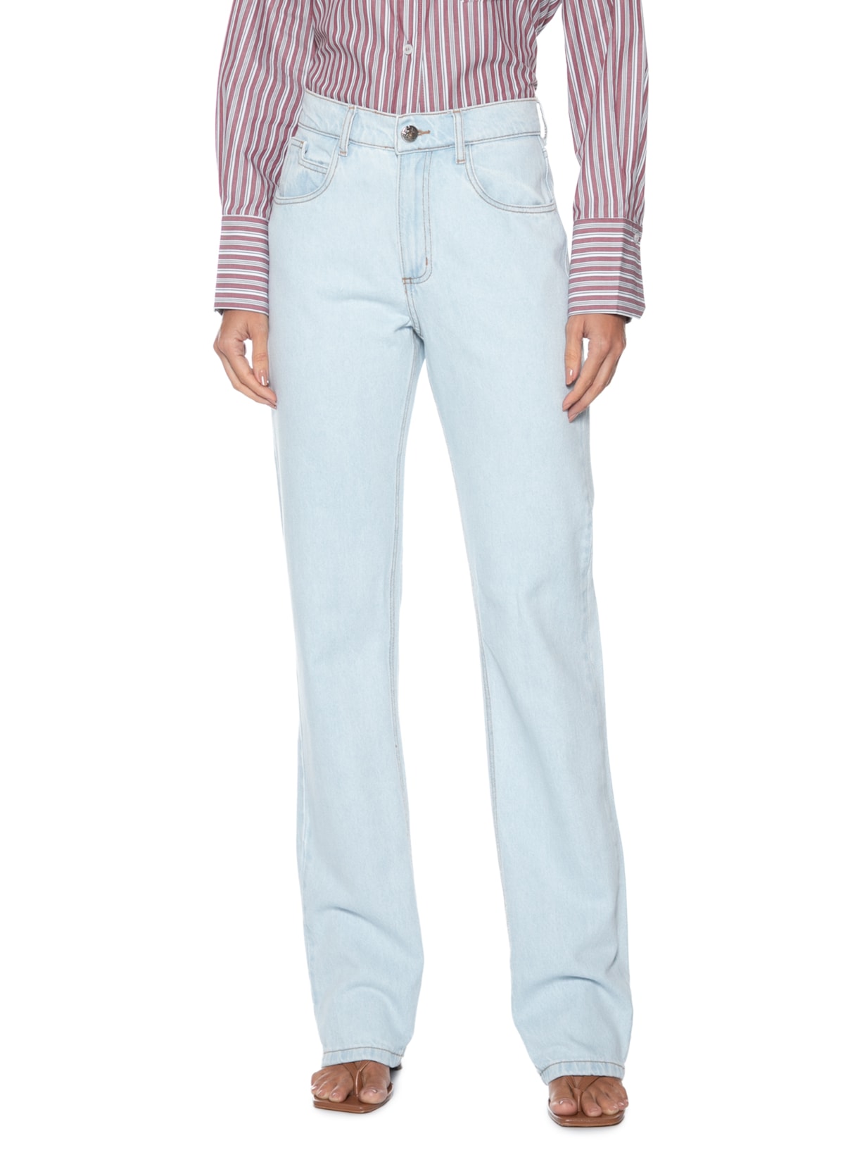 Calça Jeans Feminina Ícone – Azul Misci
