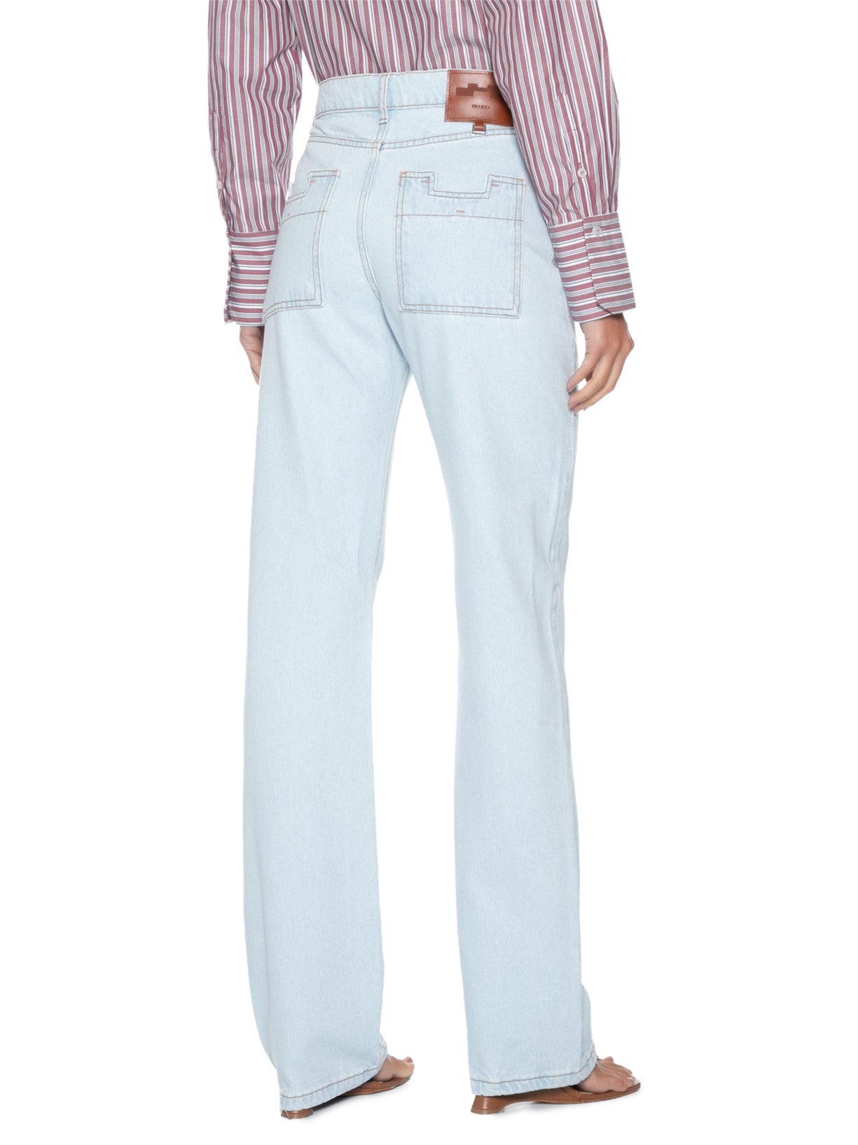 Calça Jeans Feminina Ícone – Azul Misci