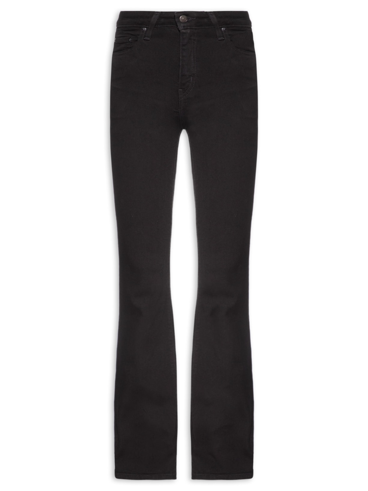 Calça Jeans Feminina Levi's 725 High Rise Bootcut Preto Levi's