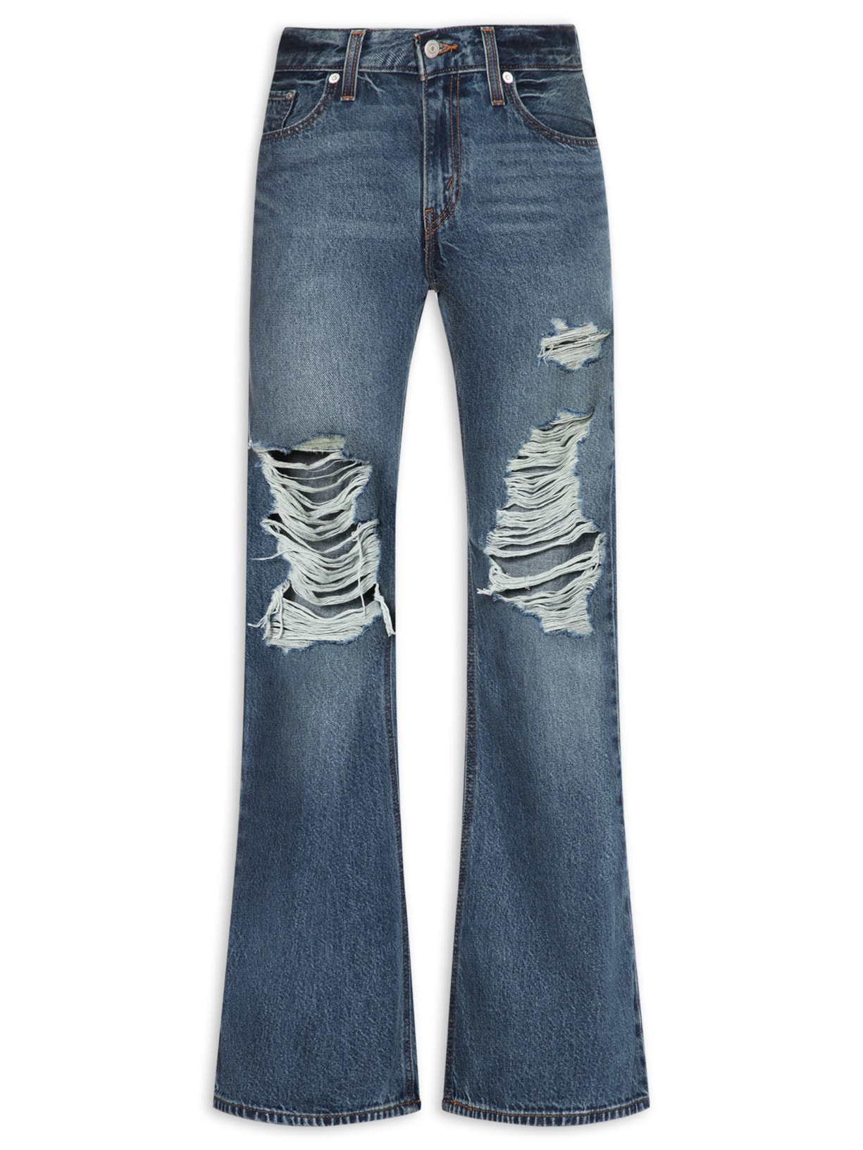 Calça Jeans Feminina Loose Boot Azul Levi's