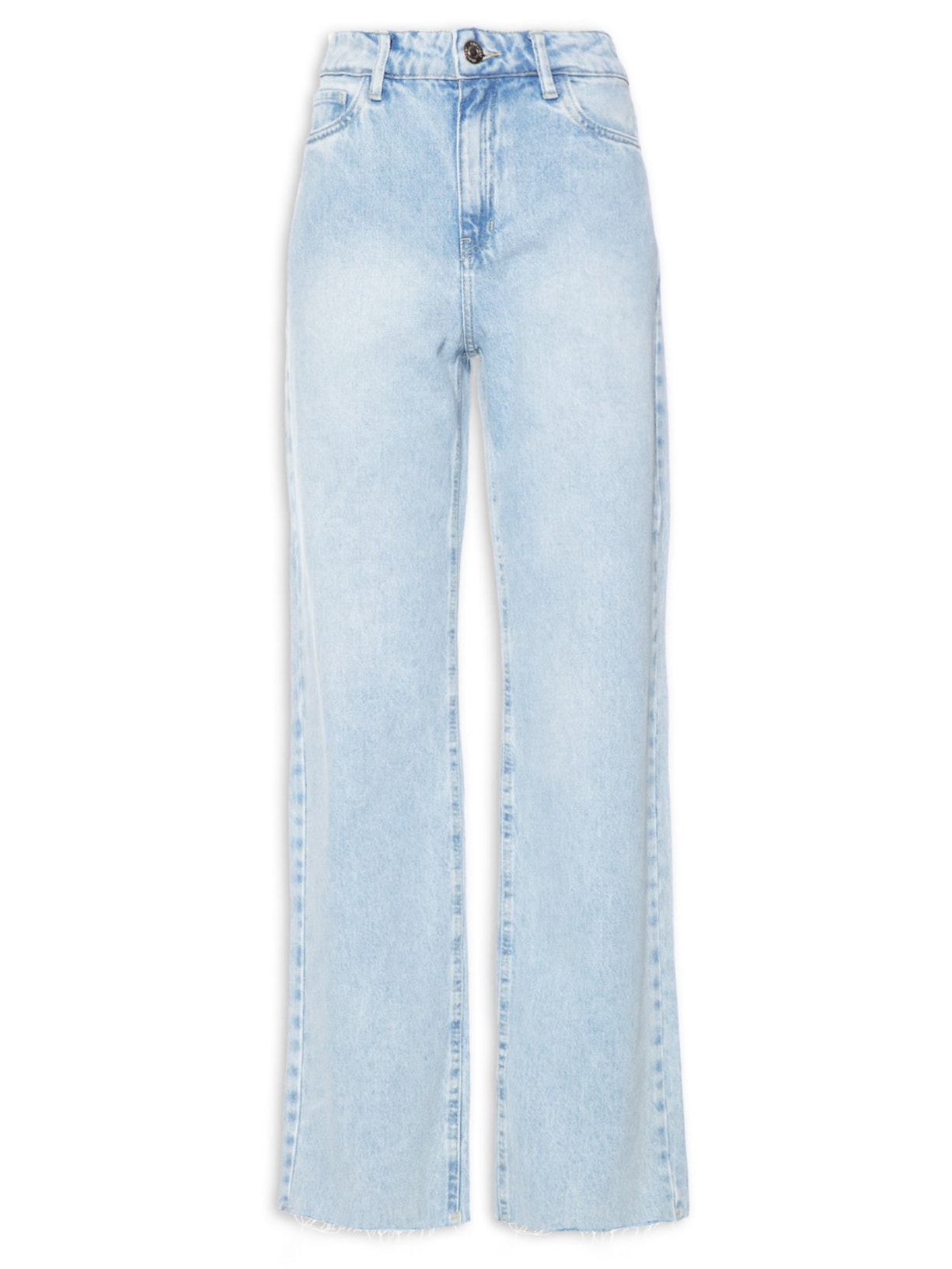 Calça Jeans Feminina Loose Fit - Azul