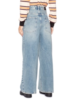 Calça Jeans Feminina Maxi Dirty - Azul by ANIMALE JEANS