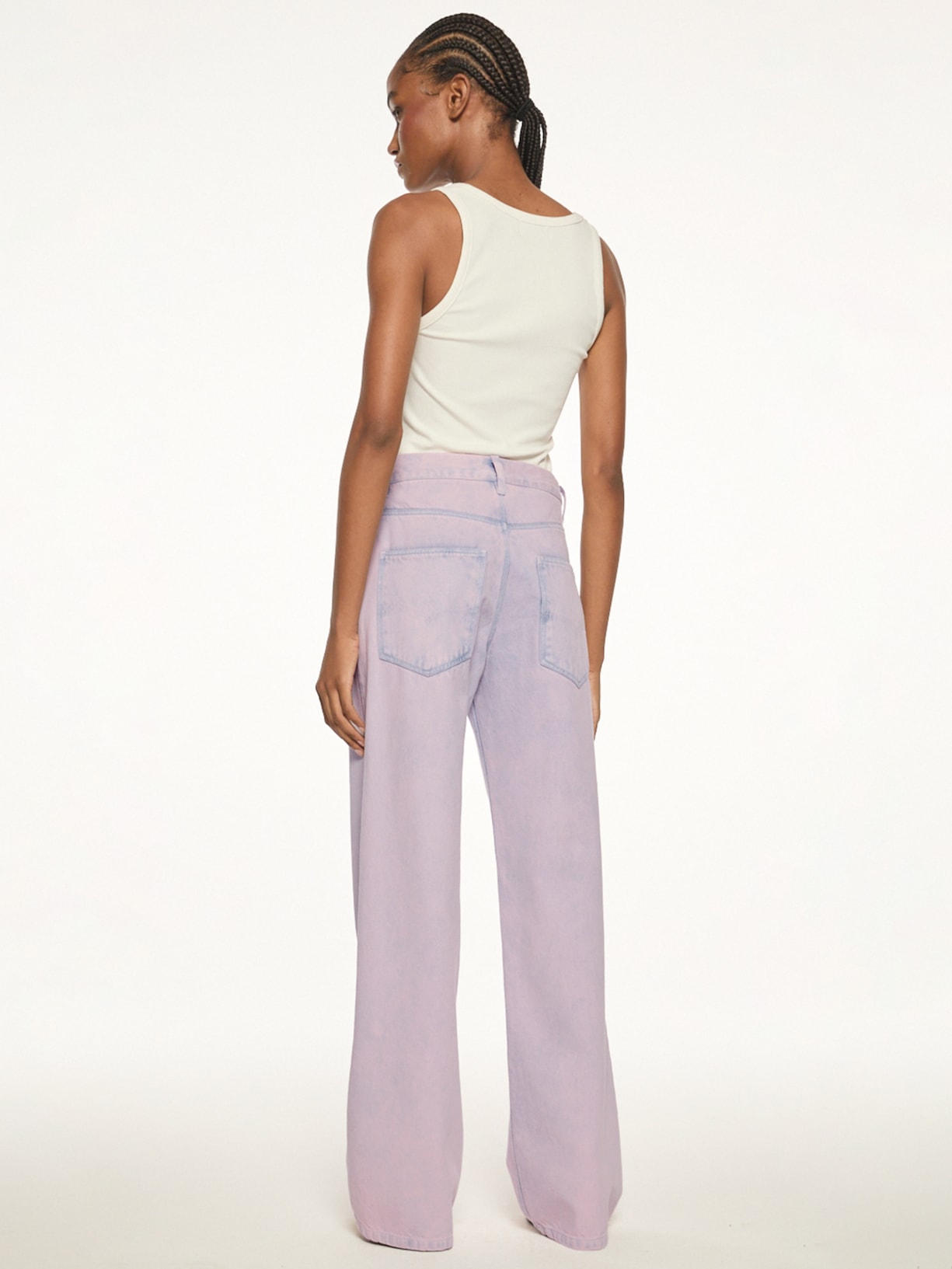 Calça Jeans Feminina Nars V27 Rosa Mixed