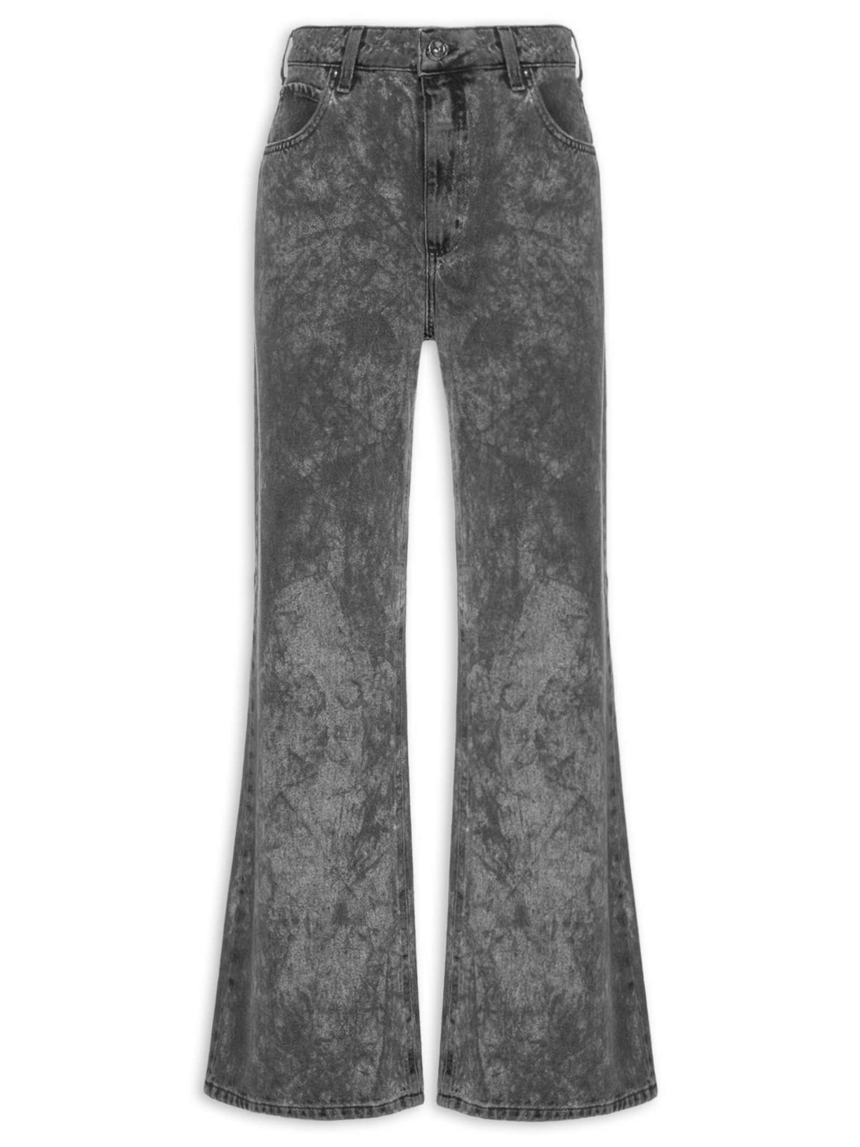 Calça Jeans Feminina New Preto Forum