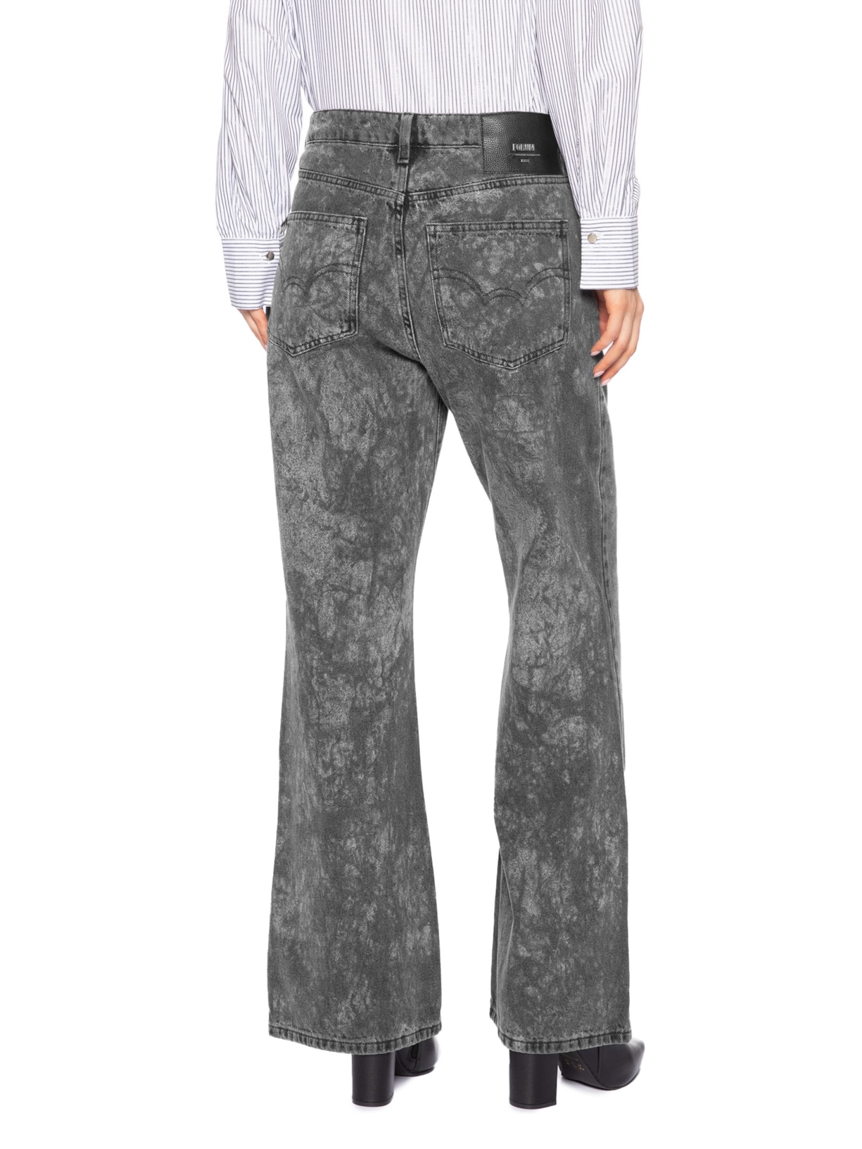 Calça Jeans Feminina New Preto Forum