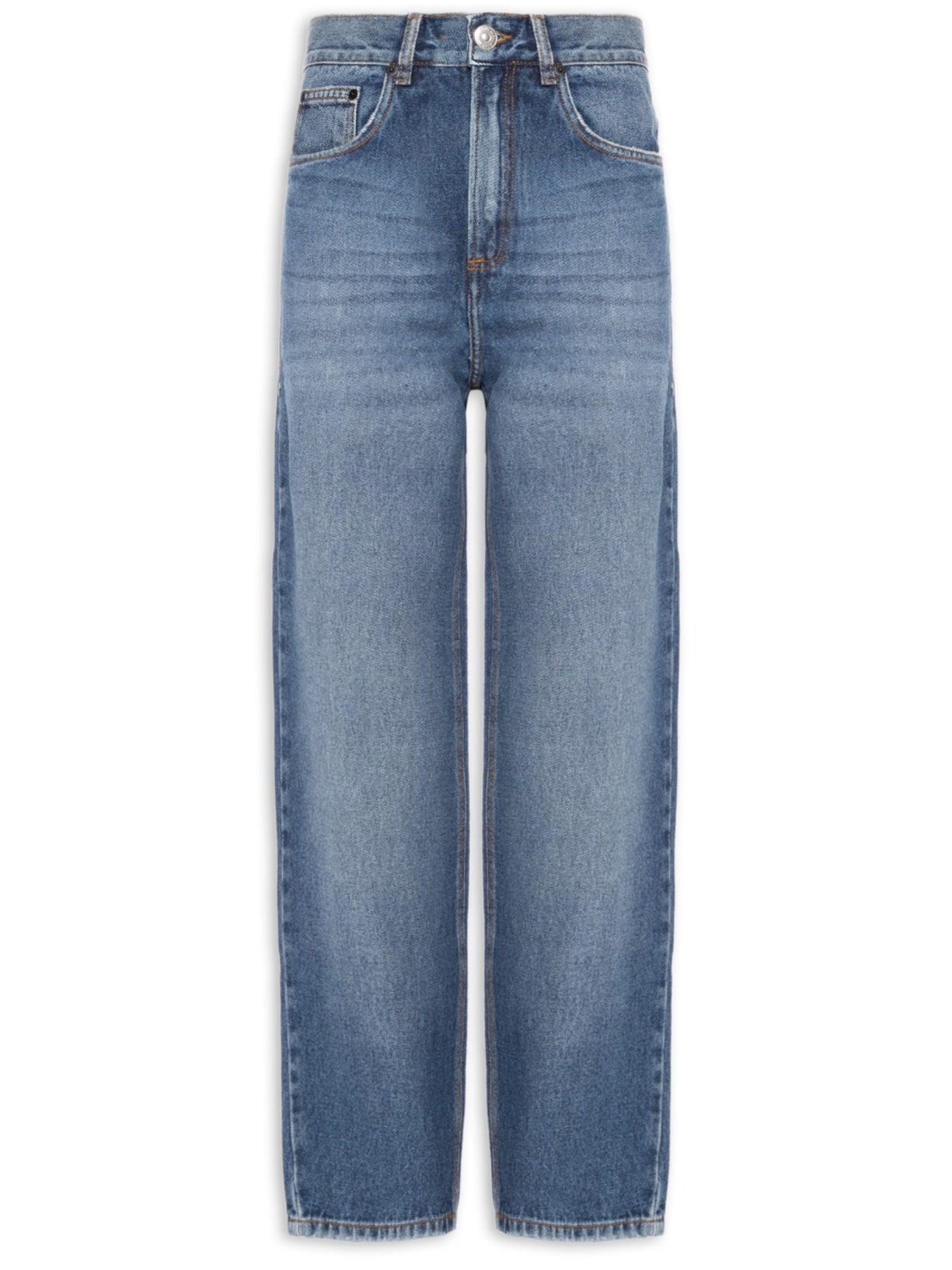 Calça Jeans Feminina Nipper Pence New Basic - Azul