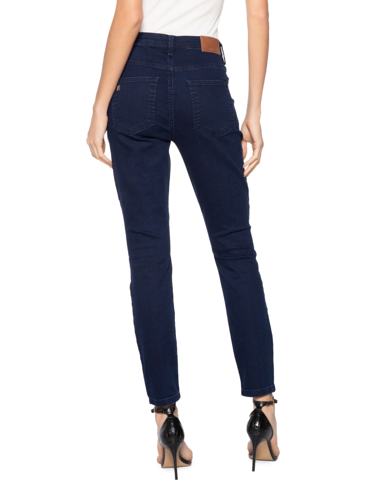 Calça Jeans Feminina Skinny Basic High Azul Animale Jeans