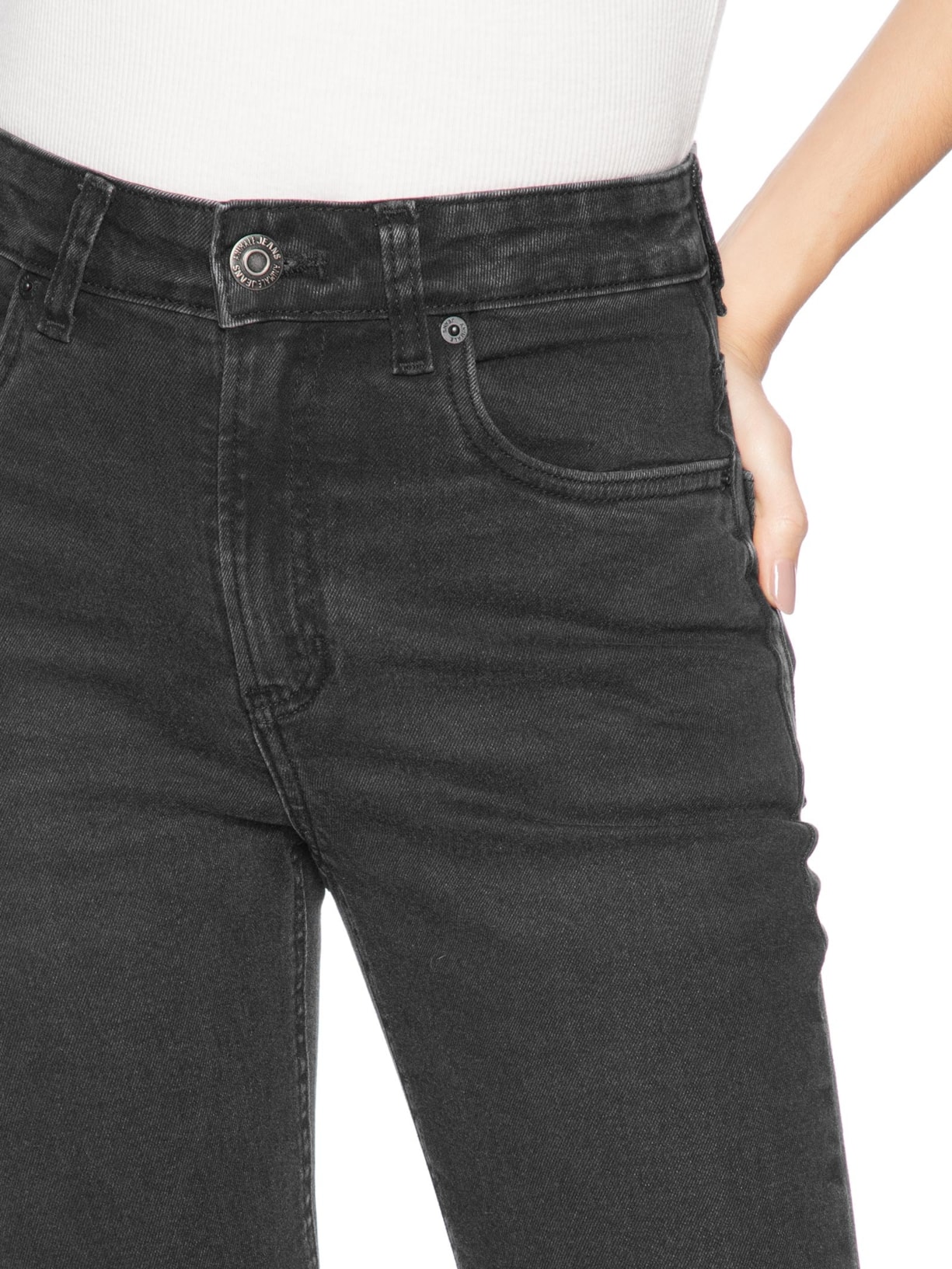 Calça Jeans Feminina Skinny Londres New Basic Preto Animale Jeans