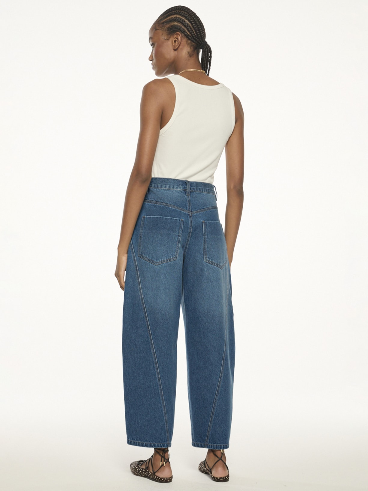 Calça Jeans Feminina Triangle V27 Azul Mixed