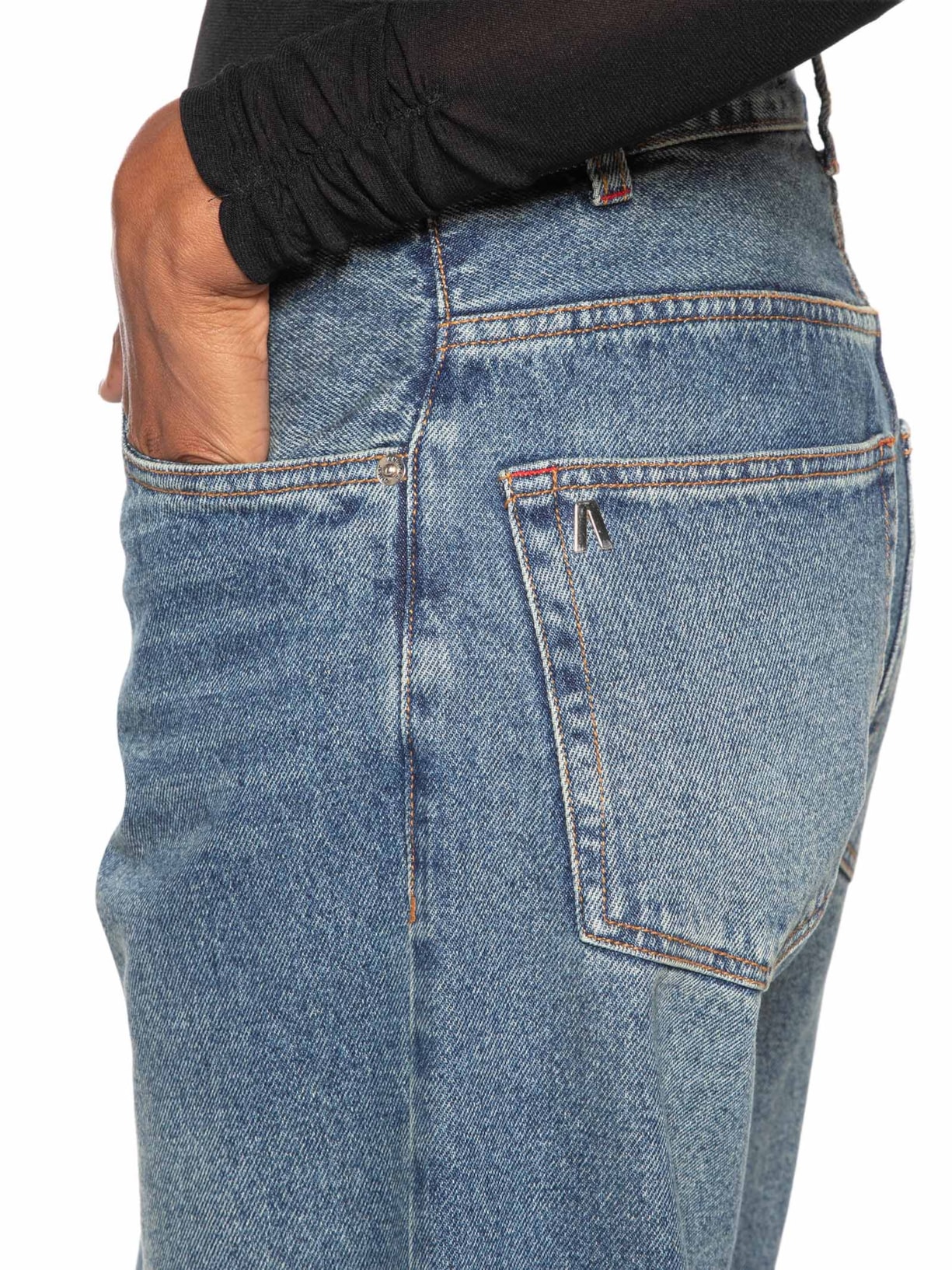 Calça Jeans Feminina Wide Leg Azul Animale Jeans