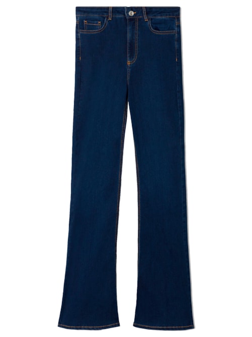 Calça Jeans Flare - Azul