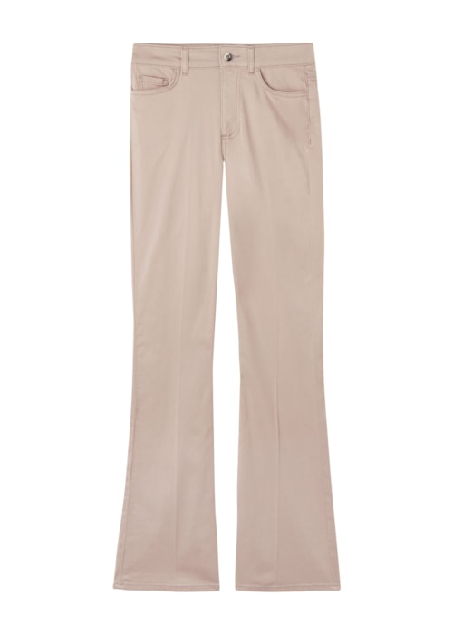 Calça Jeans Flare Eco - Off-White