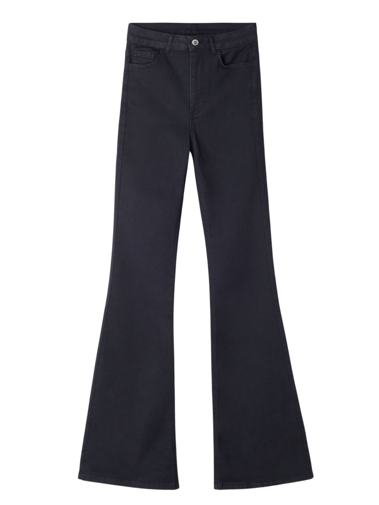 Calça Jeans Flare - Preto