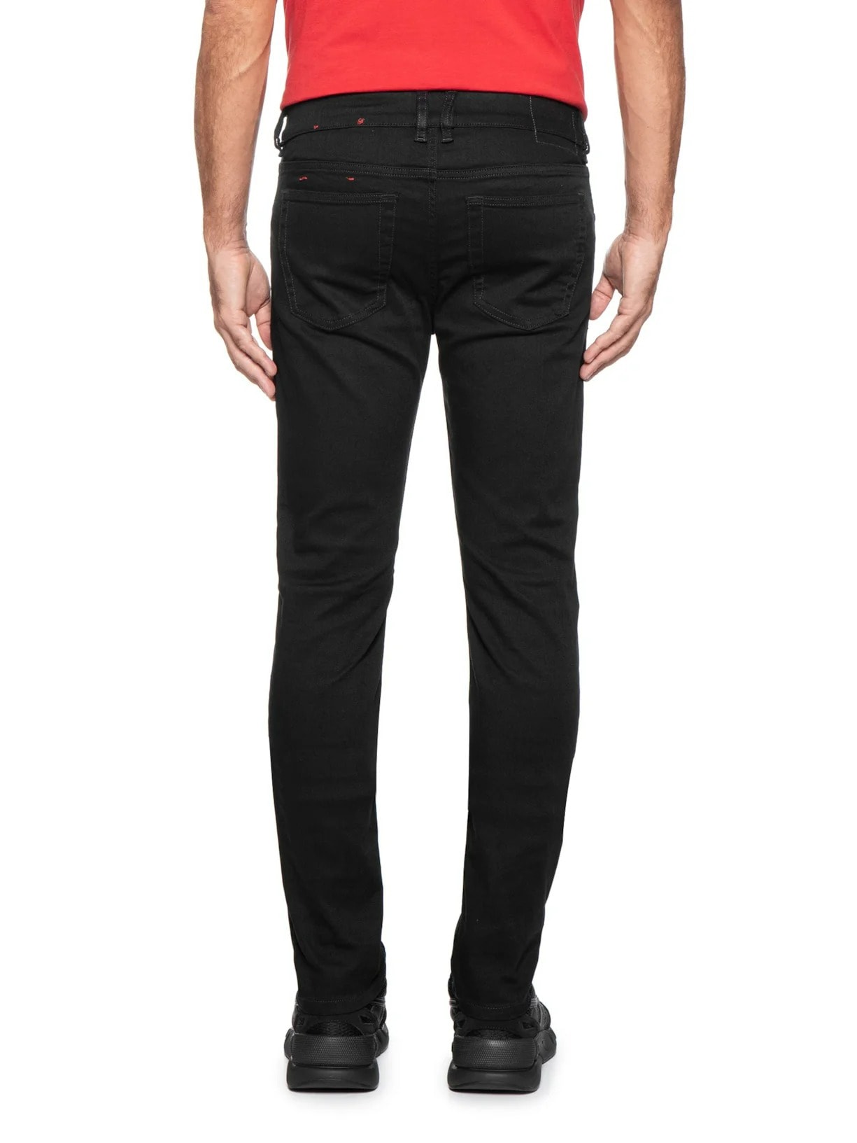 Calça Jeans Masculina 1979 Sleenker Black Denim Preto Diesel