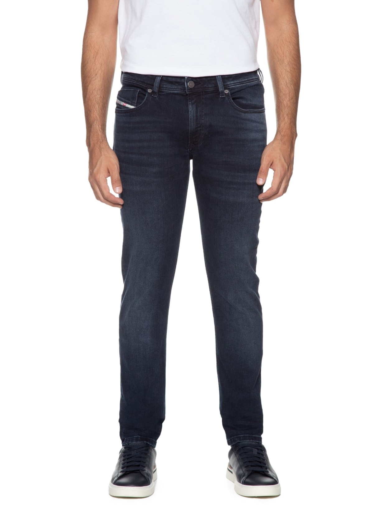 Calça Jeans Masculina 1979 Sleenker Skinny Fit Azul Diesel