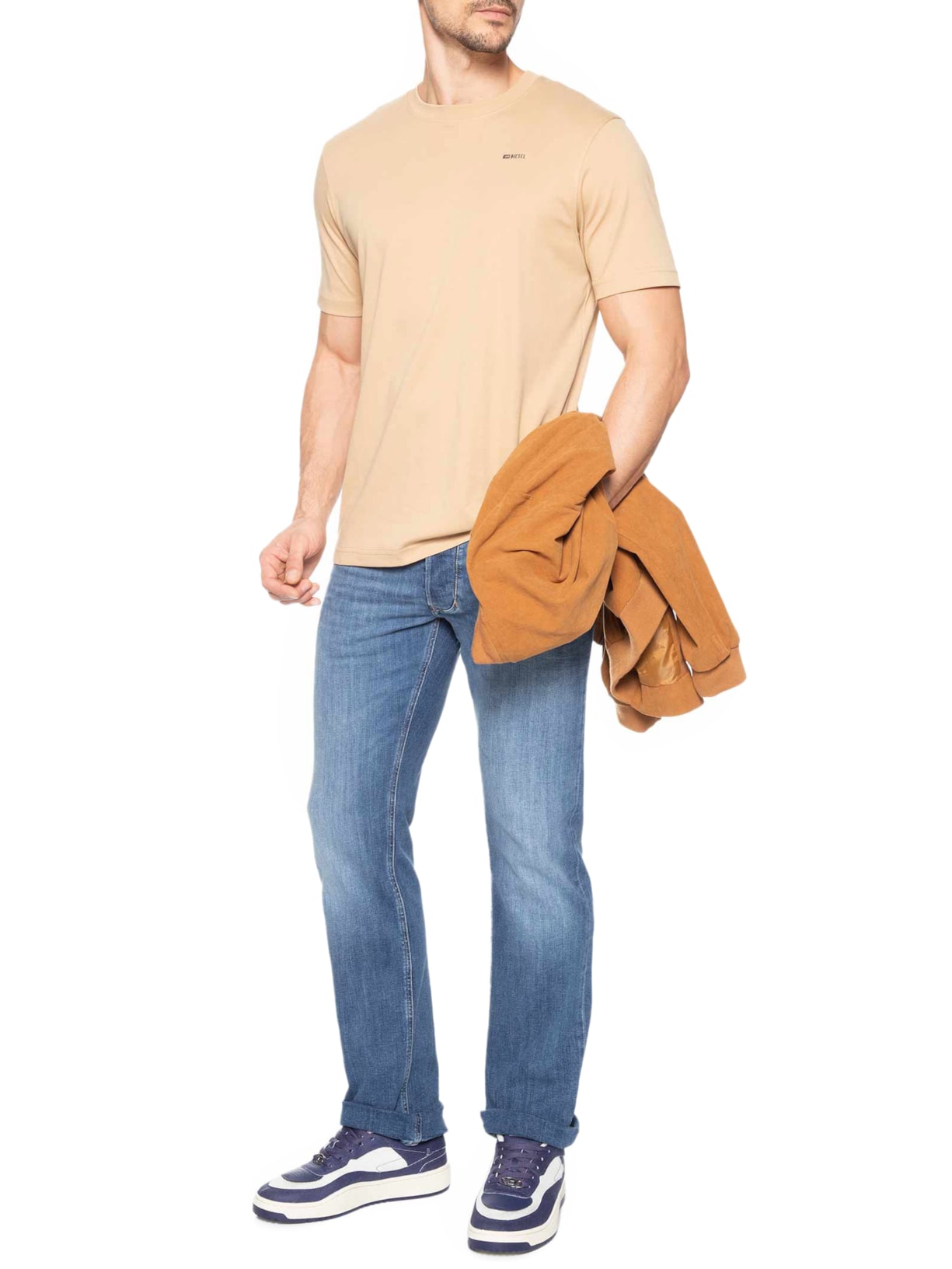Calça Jeans Masculina 1985 Larkee L.32 Trousers Azul Diesel