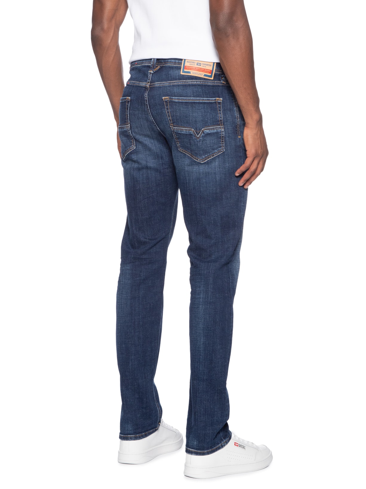 Calça Jeans Masculina 1986 Larkee-Beex L.32 Azul Diesel