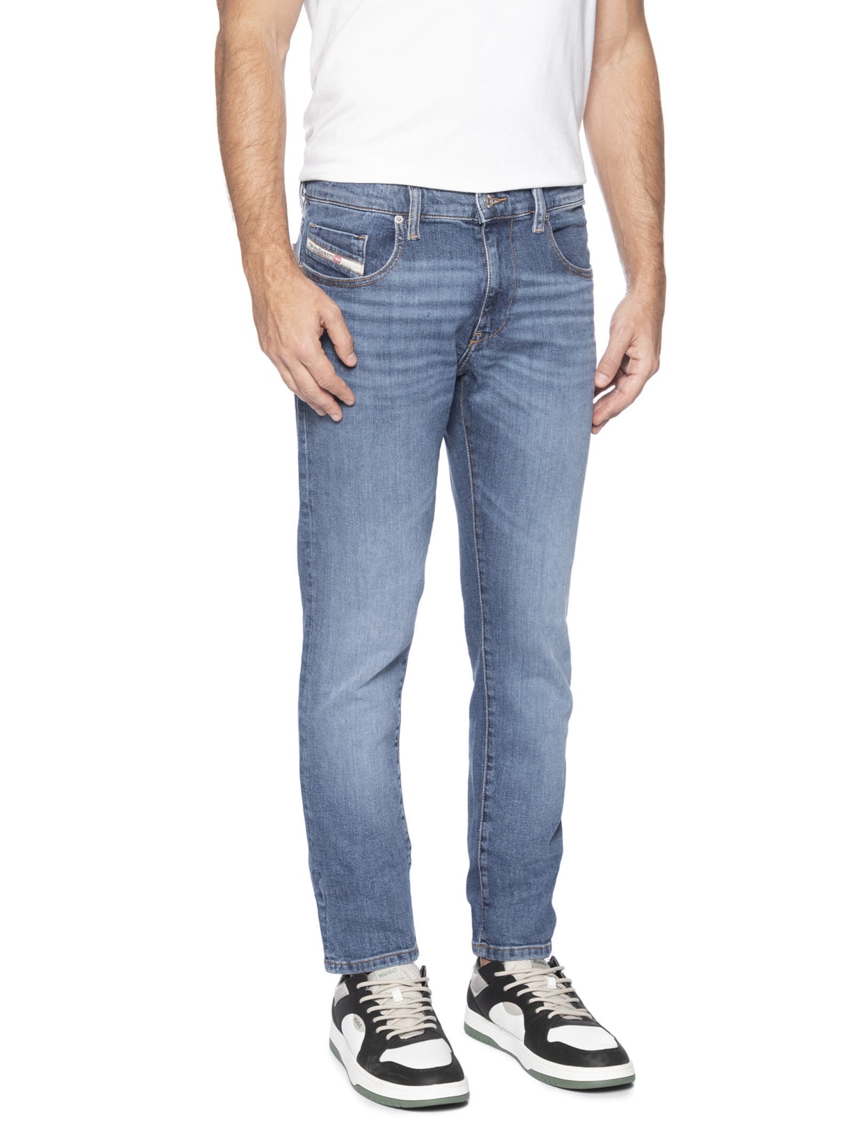 Calça Jeans Masculina 2019 D-Strukt L.32 Azul Diesel