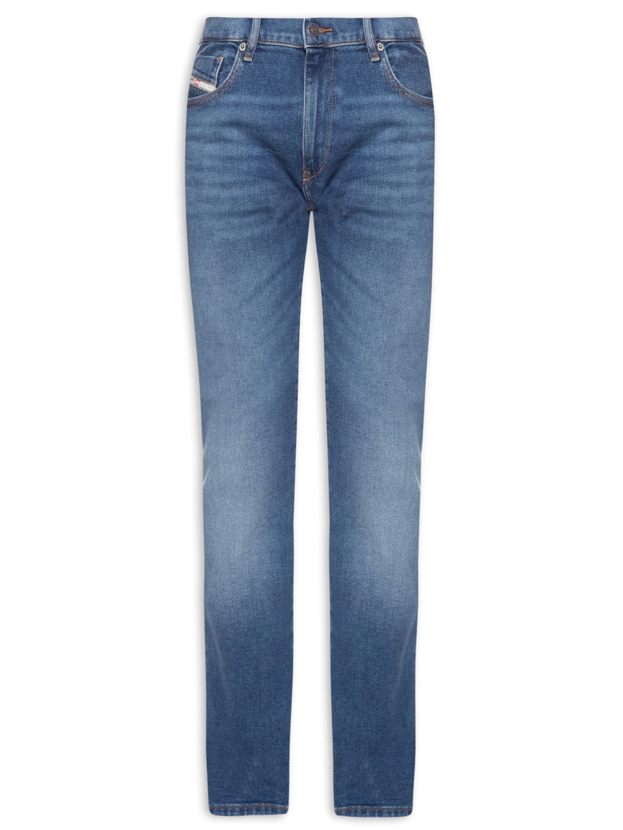 Calça Jeans Masculina 2019 D-strukt Trouse Diesel Azul