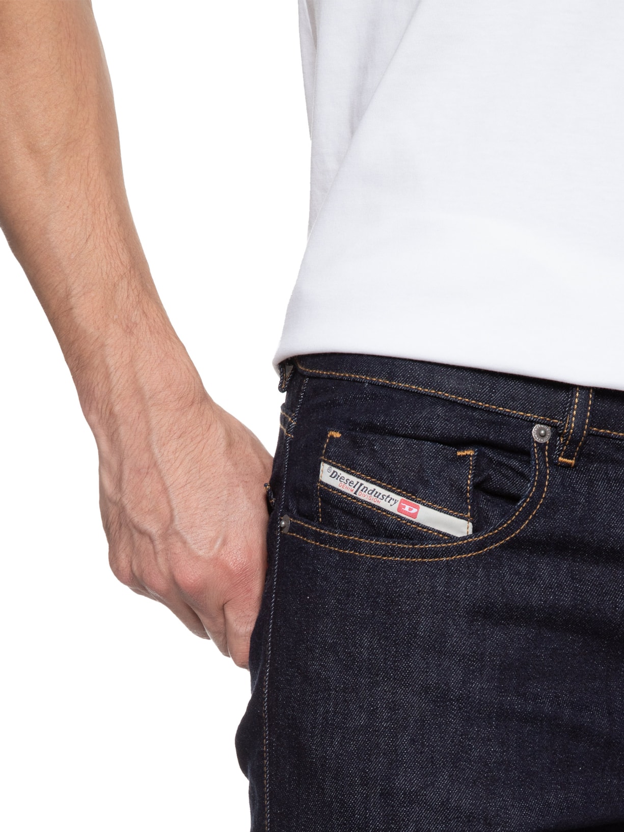 Diesel Calça Jeans Masculina 2019 D-strukt Trouse Azul