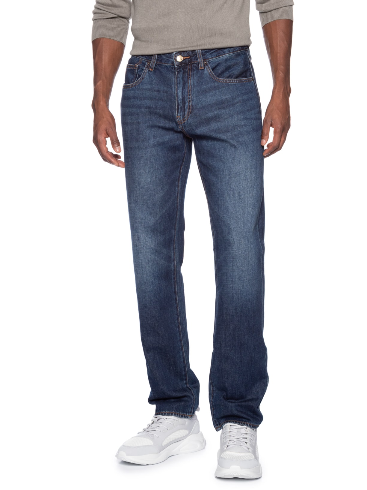 Calça Jeans Masculina 5 Pockets Azul Armani Exchange