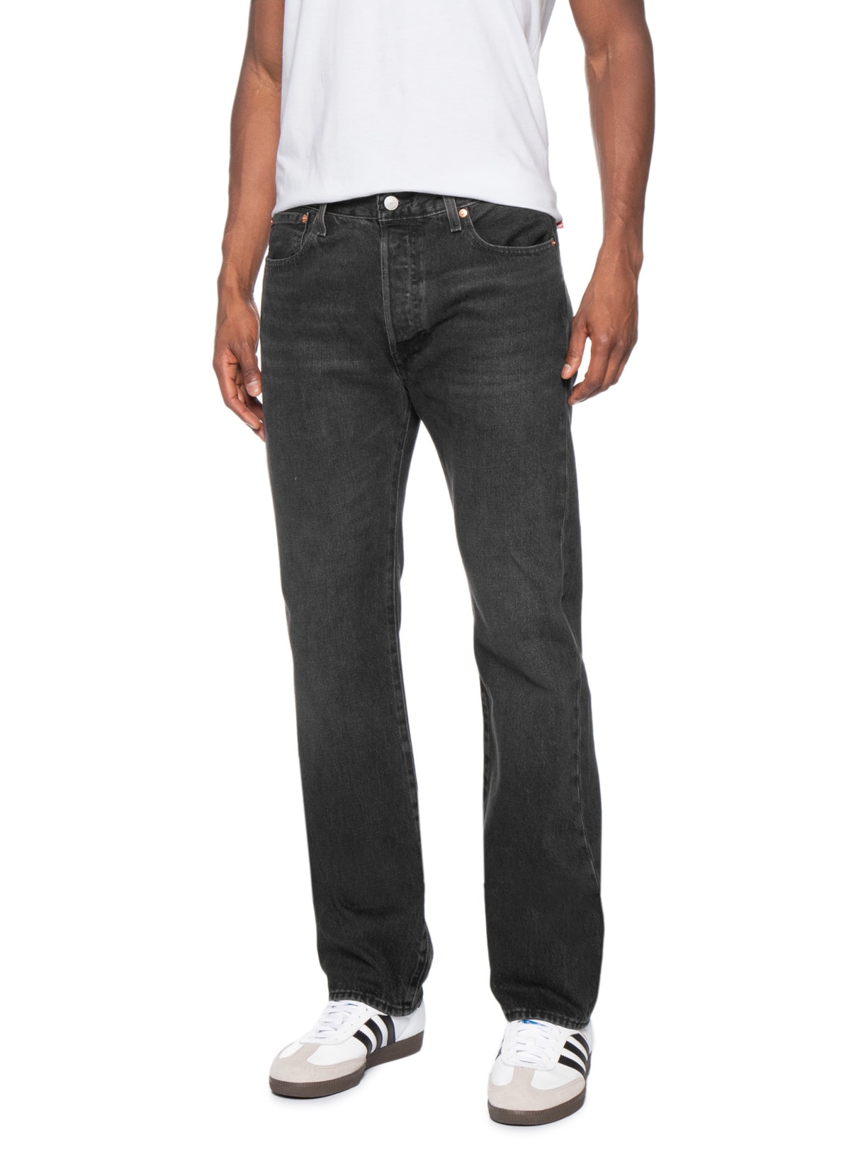 Calça Jeans Masculina 501 Original Thermodapt Preto Levi's