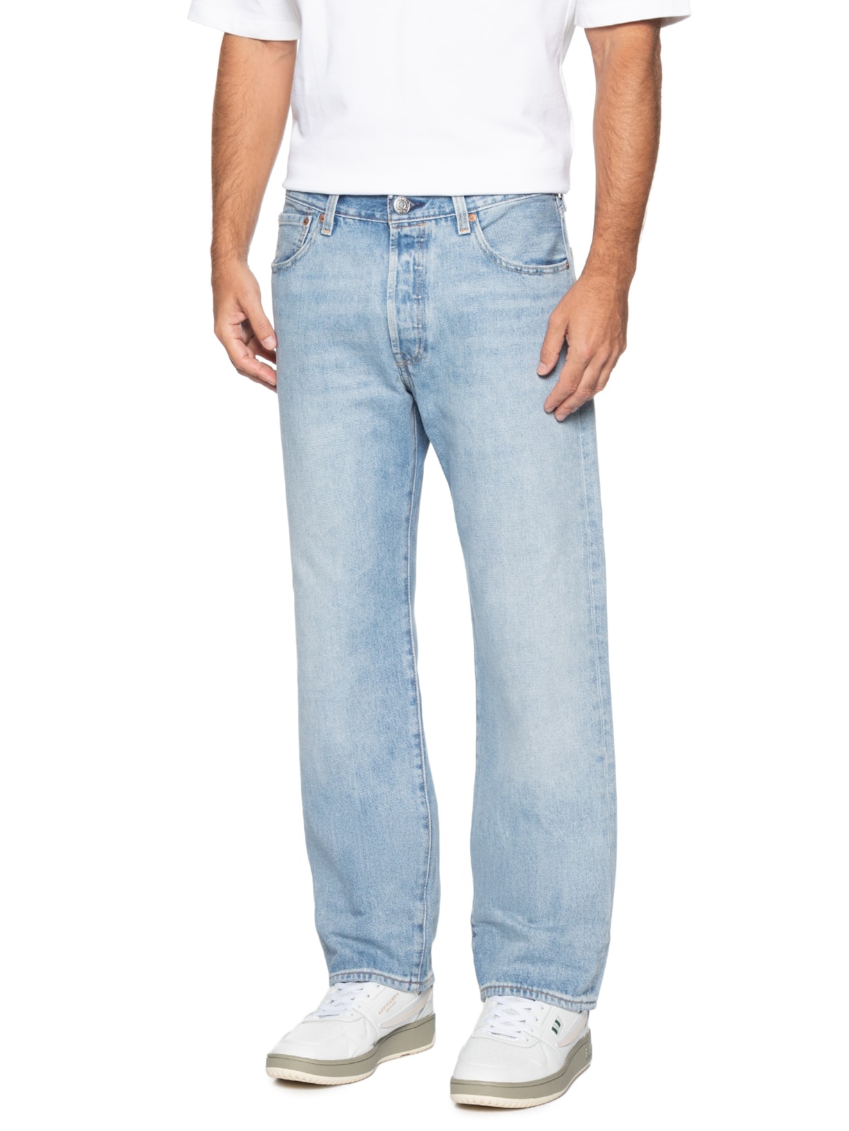 Calça Jeans Masculina 501 ® Relaxed Fit Reta Azul Levi's