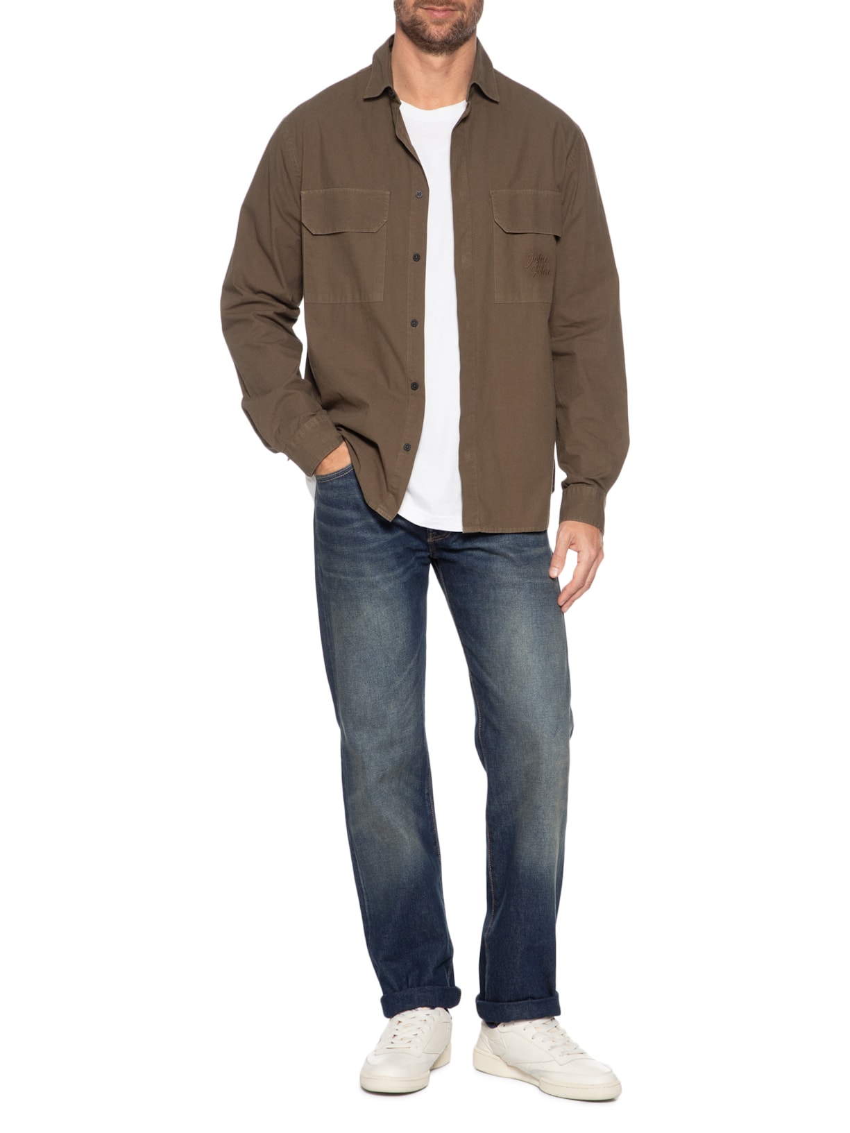 Calça Jeans Masculina 501® Original Fit Selvedge Azul Levi's