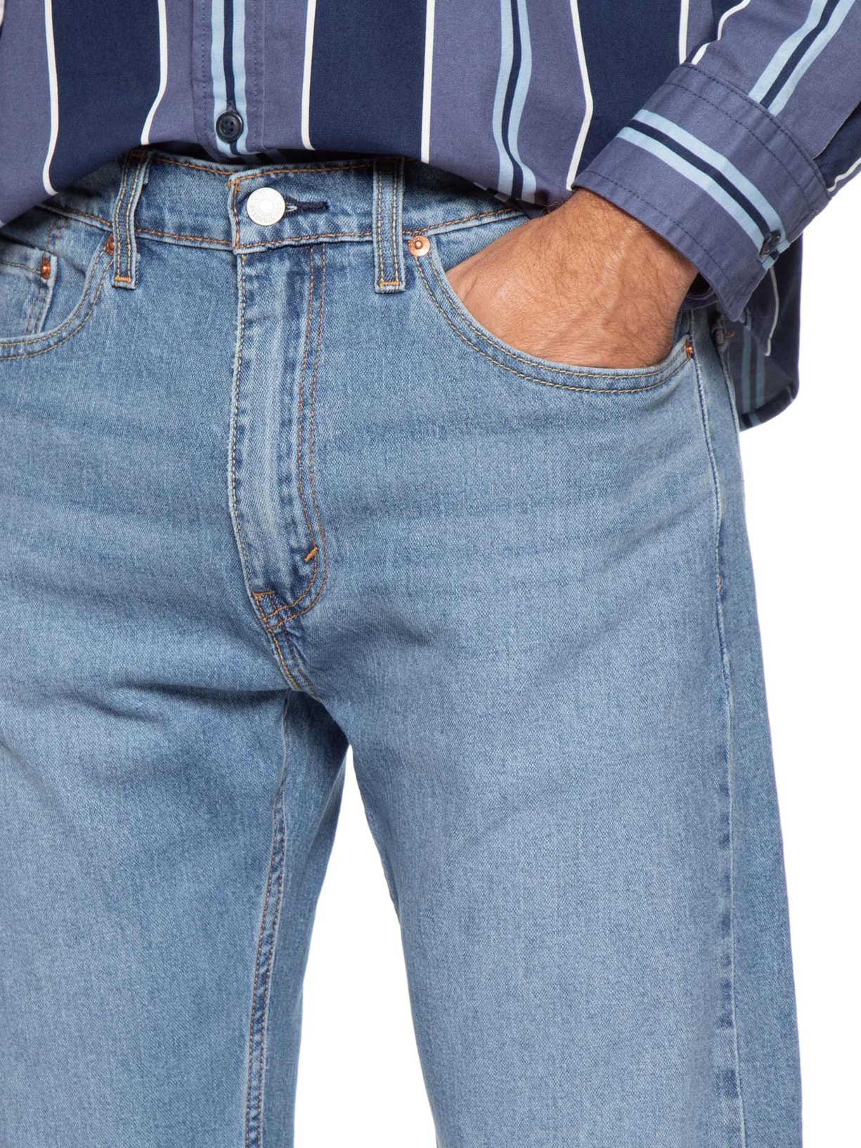 Calça Jeans Masculina 505 Regular Fit Azul Levi's