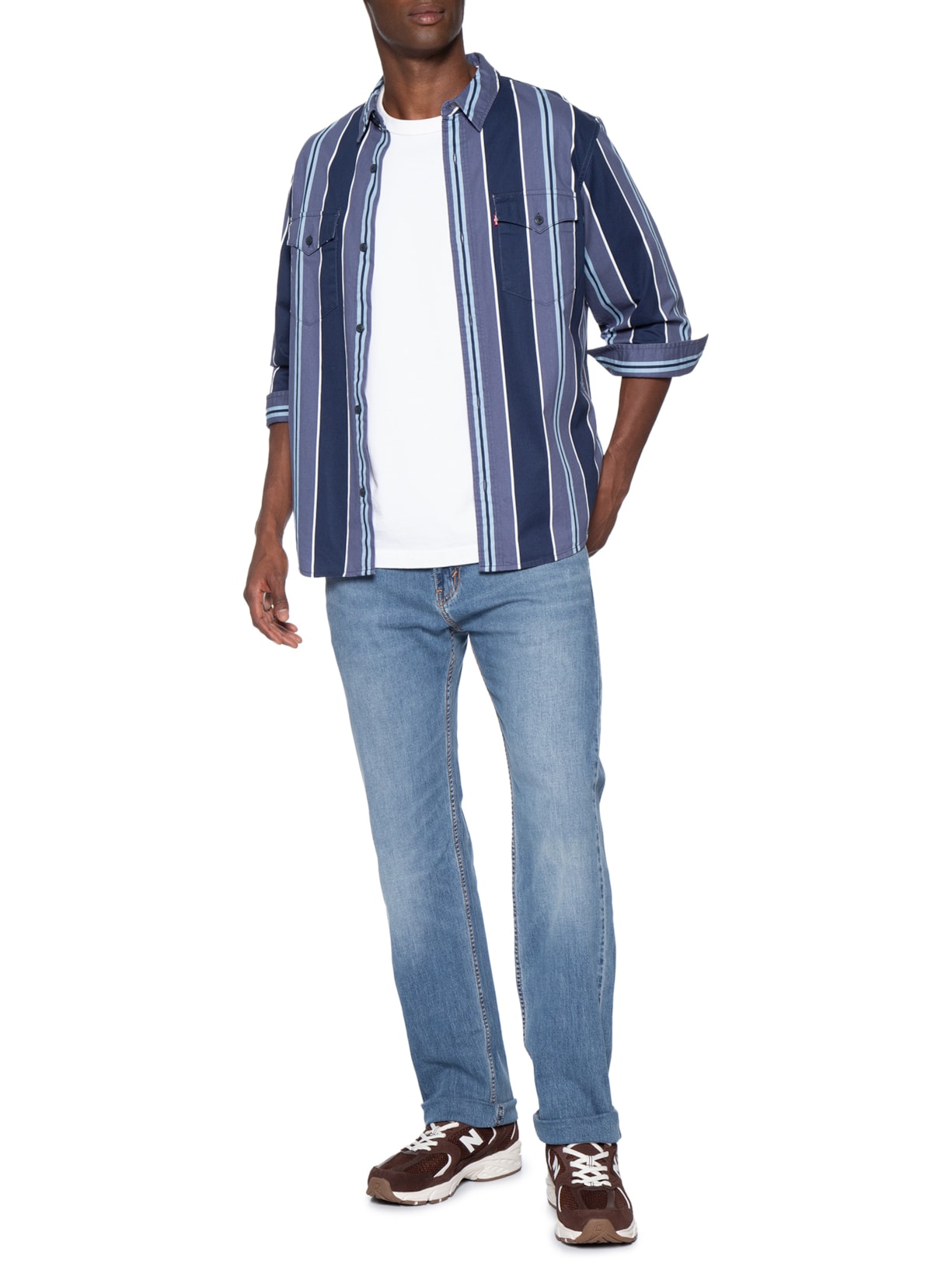 Calça Jeans Masculina 505 Regular Fit Azul Levi's