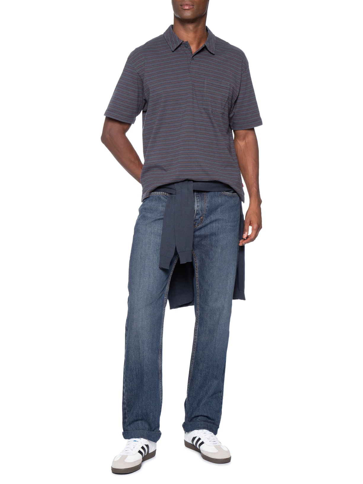 Calça Jeans Masculina 505 Regular Fit Azul Levi's