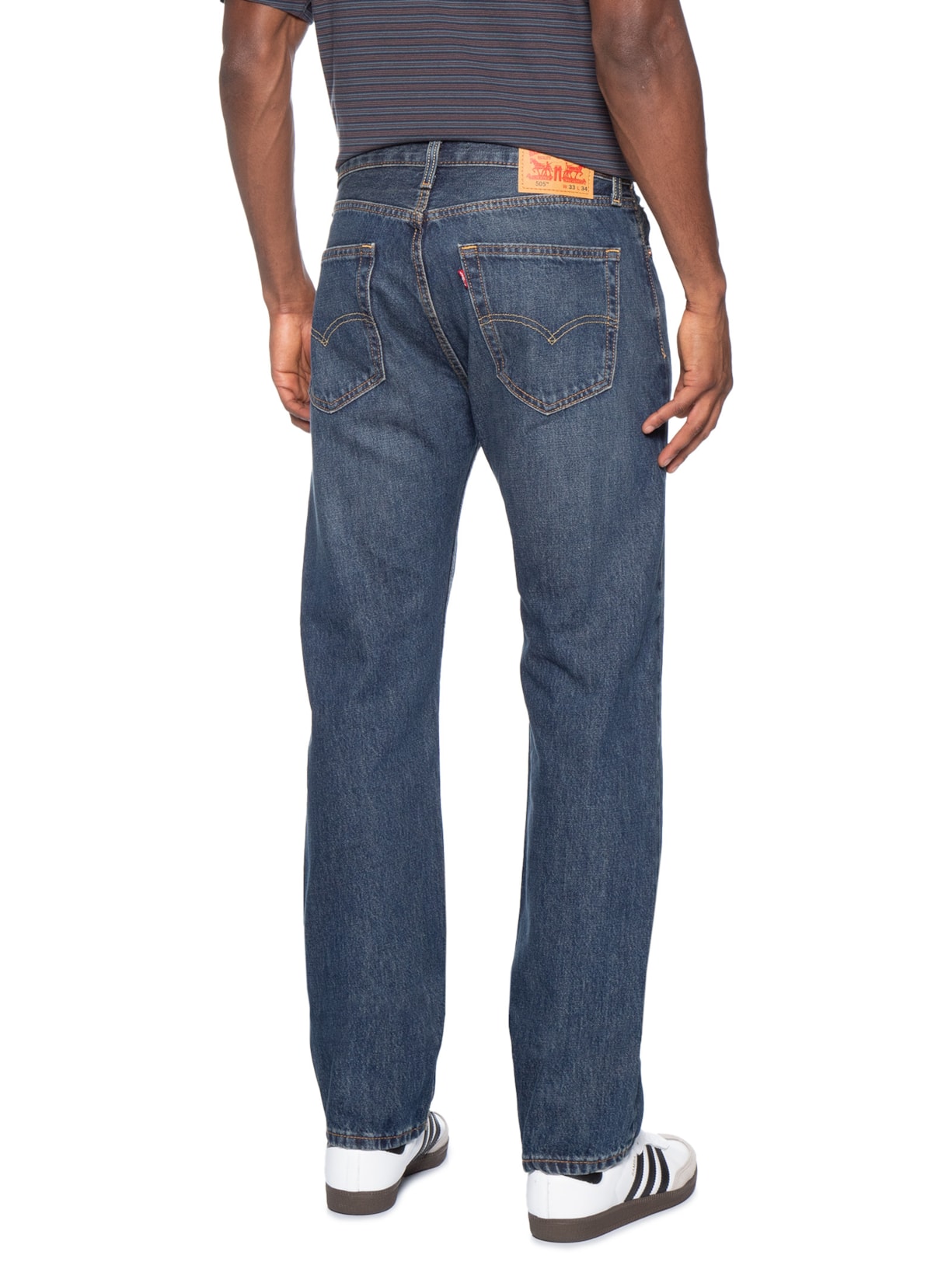 Calça Jeans Masculina 505 Regular Fit Azul Levi's