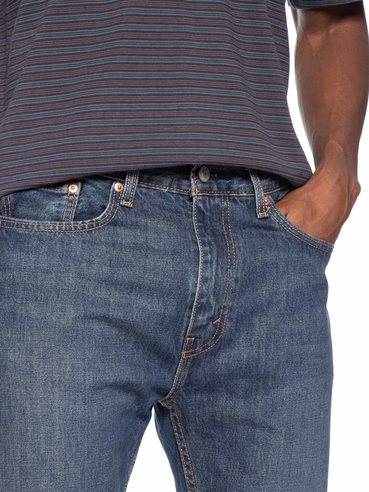 Calça Jeans Masculina 505 Regular Fit Azul Levi's